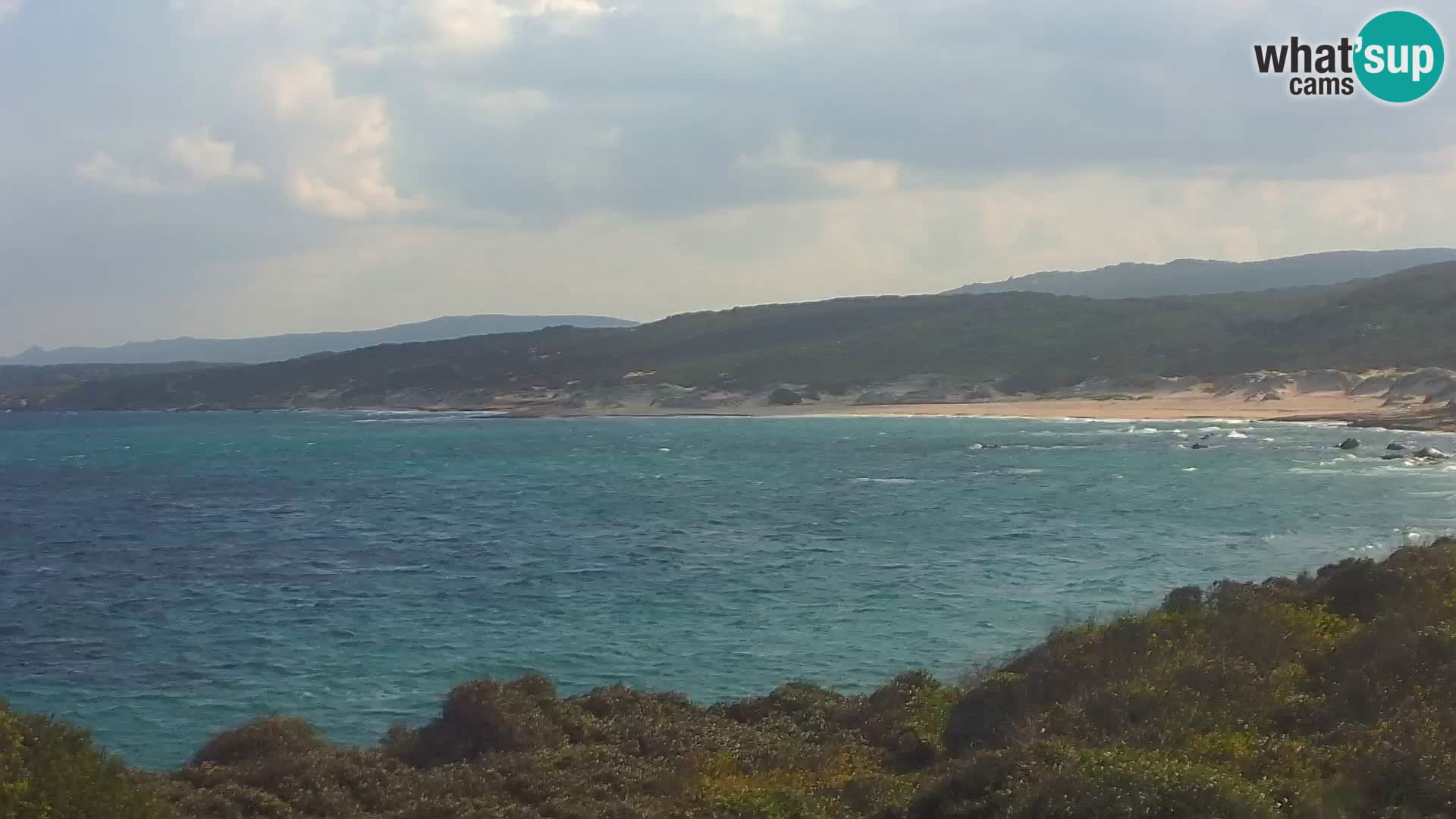 Naracu Nieddu Beach Live webcam – Aglientu – Sardinia