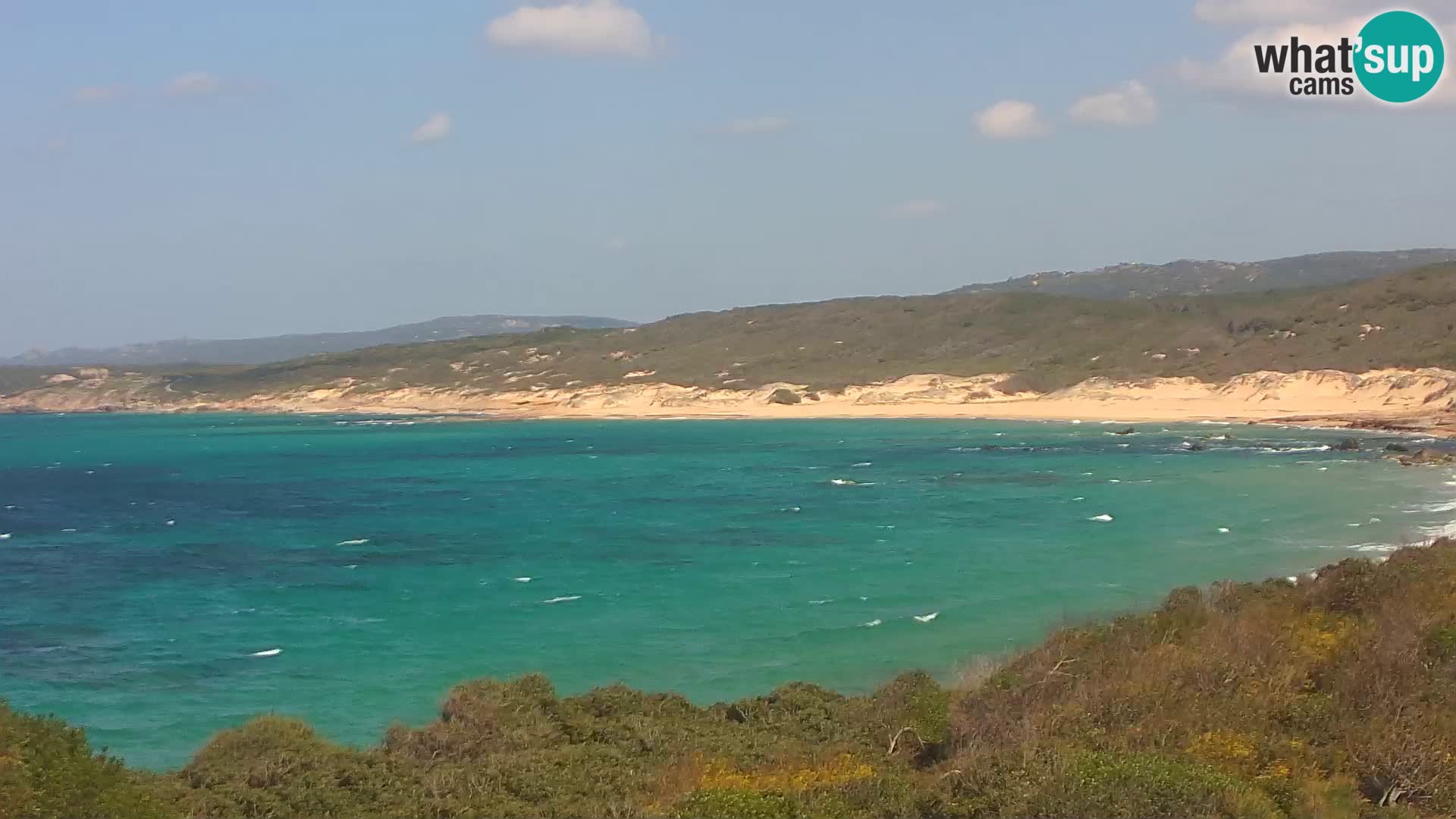Webcam en vivo de Naracu Nieddu Beach – Aglientu – Cerdeña