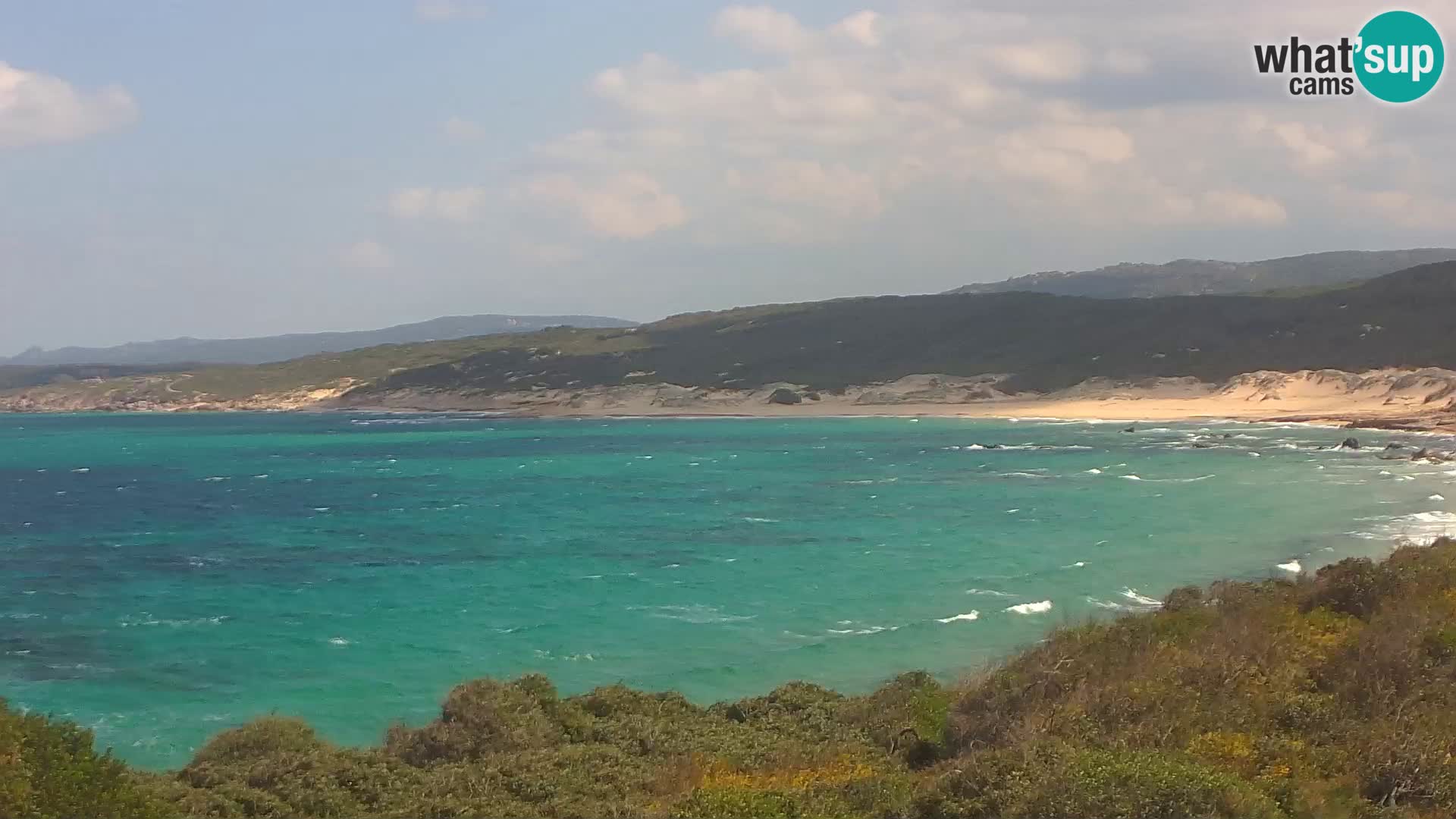 Naracu Nieddu Strand Live Webcam – Aglientu – Sardinien