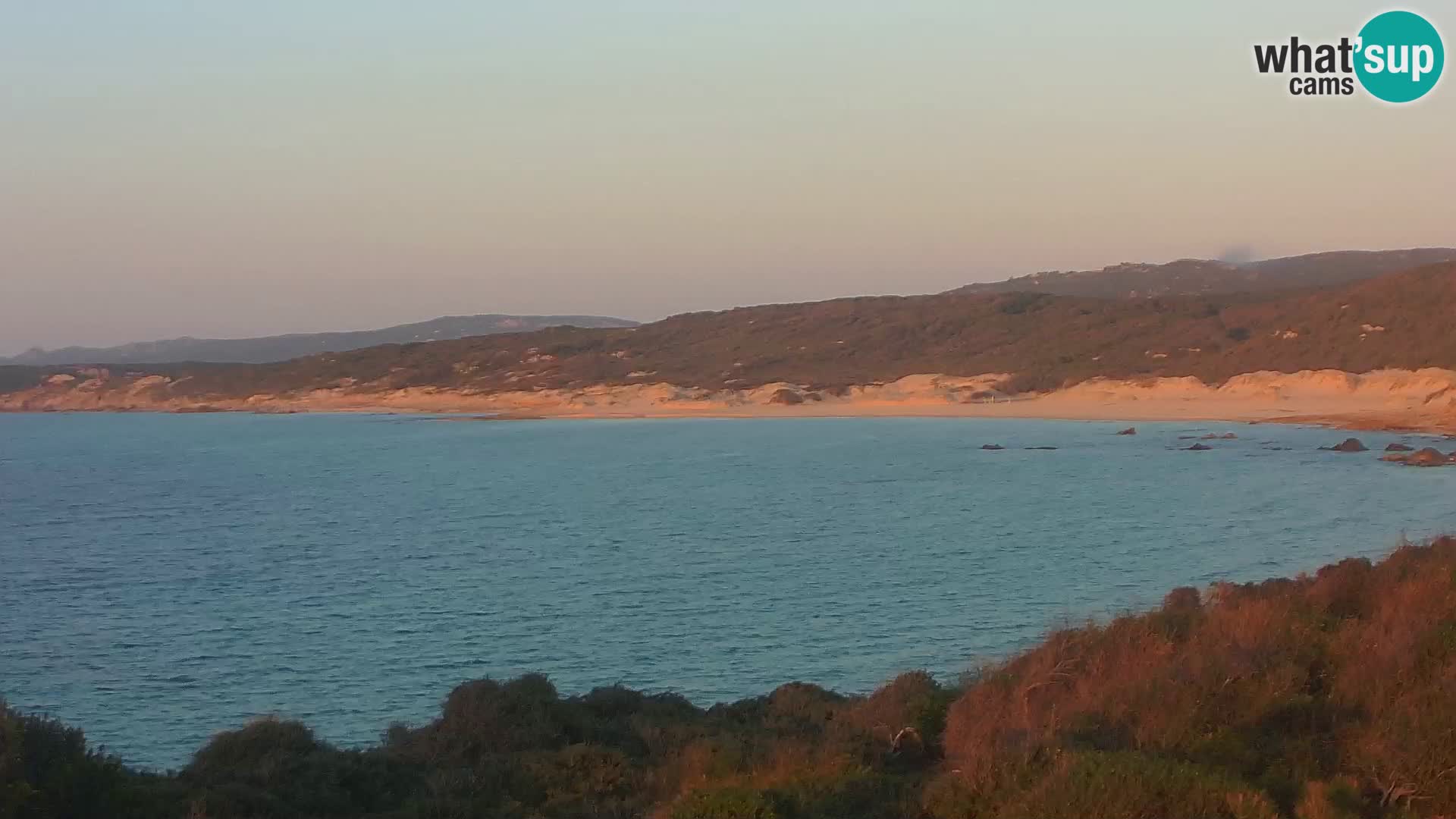 Spiaggia Naracu Nieddu Live webcam – Aglientu – Sardegna