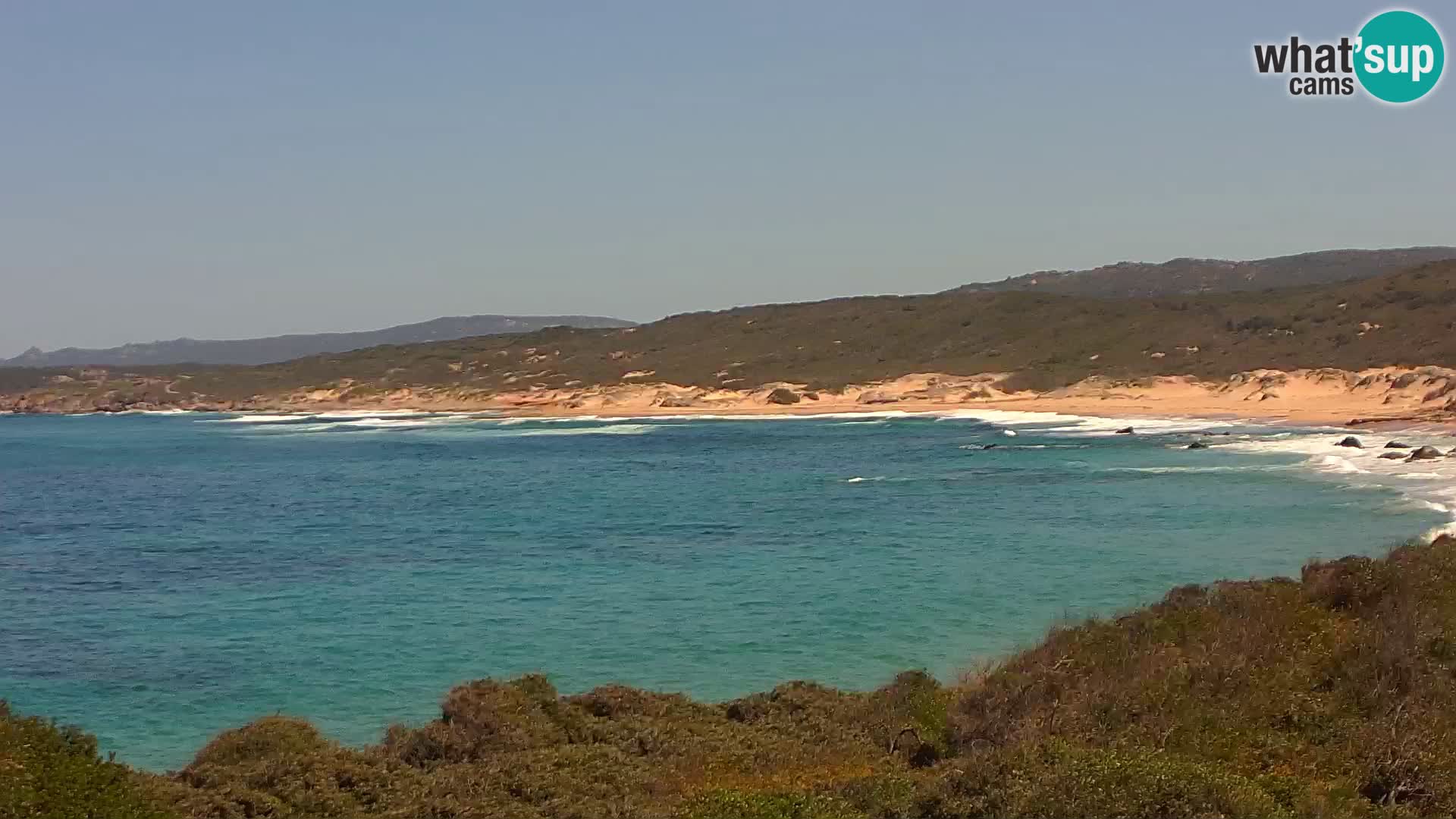 Spiaggia Naracu Nieddu Live webcam – Aglientu – Sardegna
