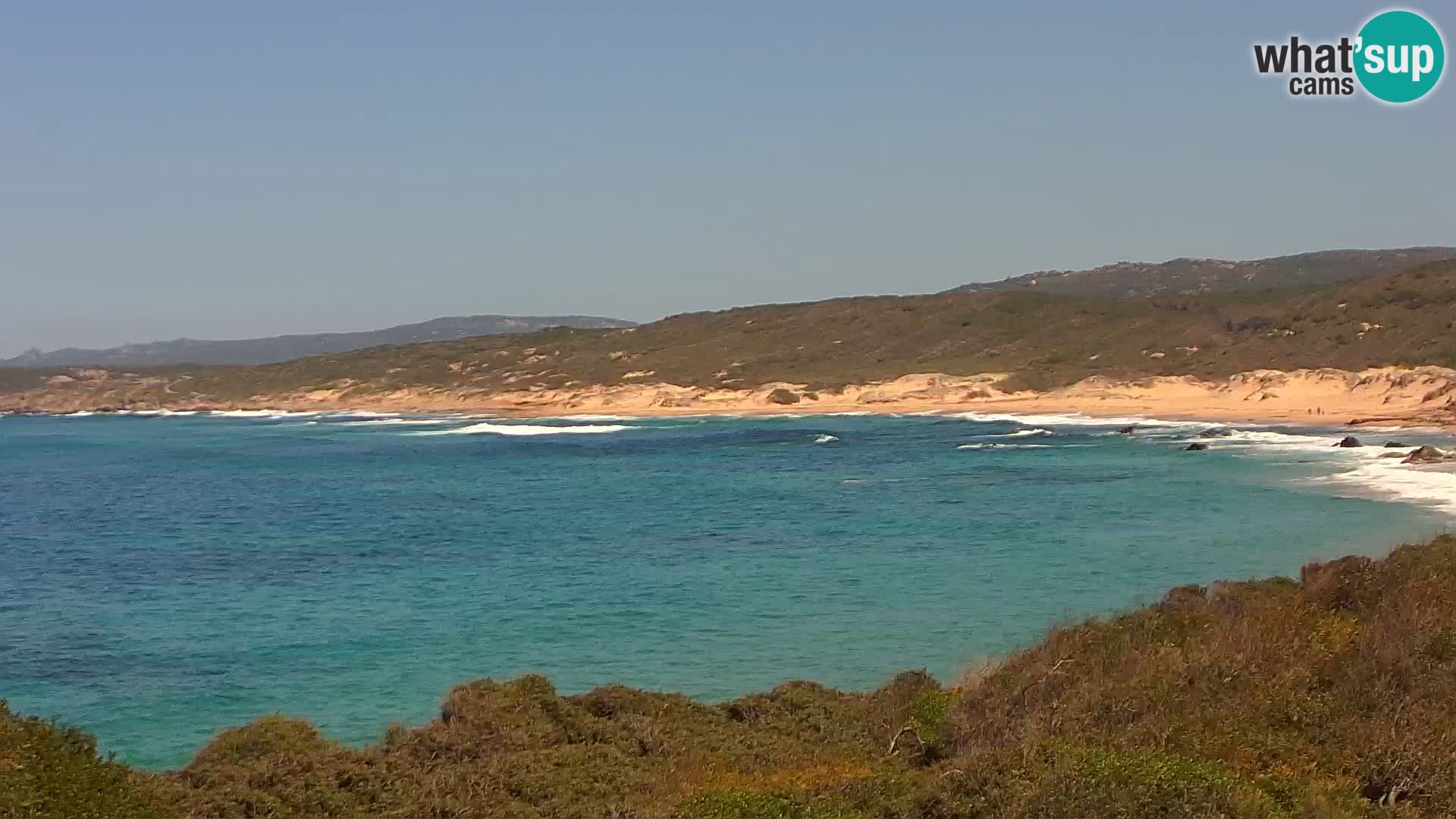 Spiaggia Naracu Nieddu Live webcam – Aglientu – Sardegna