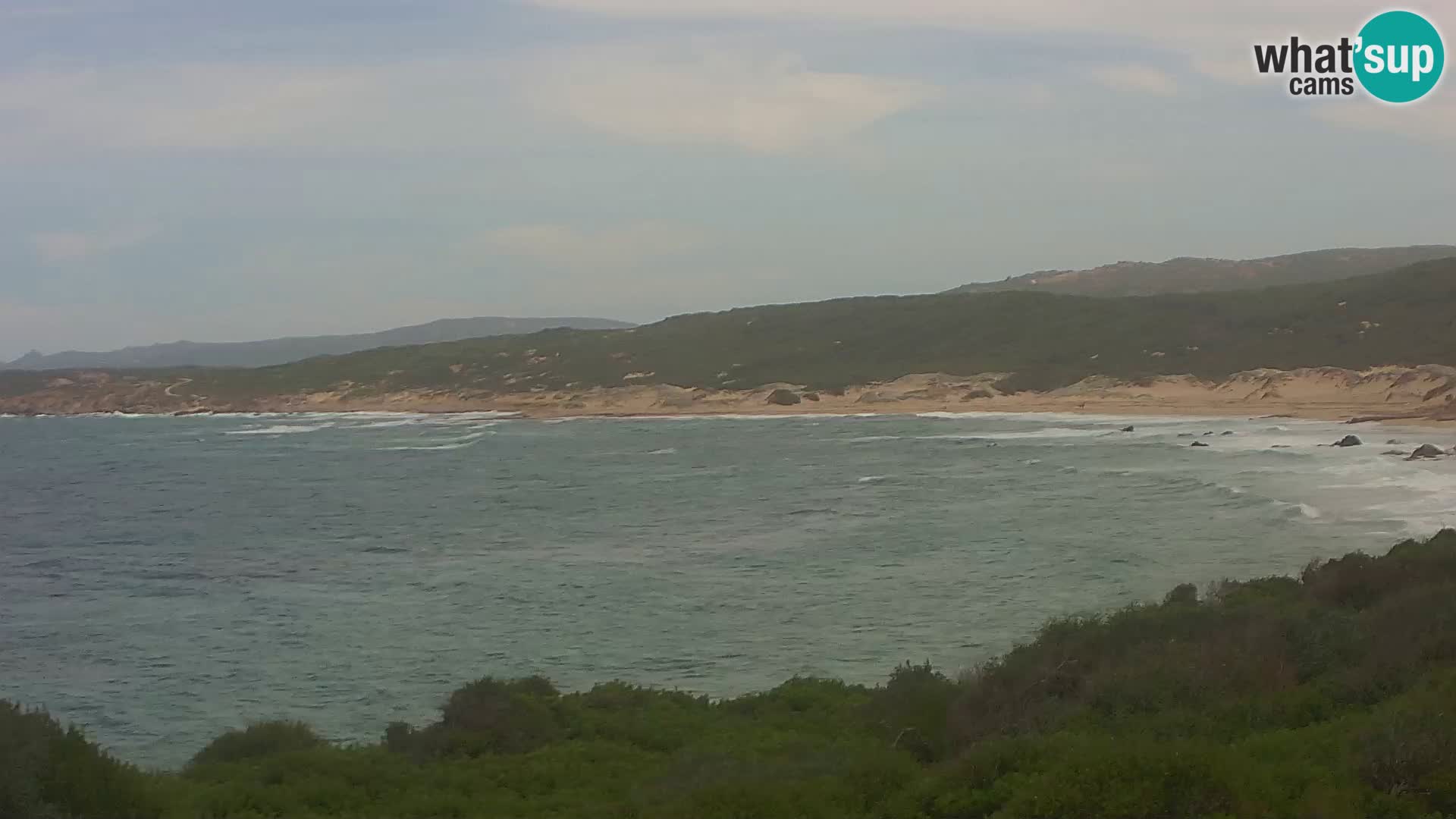 Webcam en direct de Naracu Nieddu Beach – Aglientu – Sardaigne