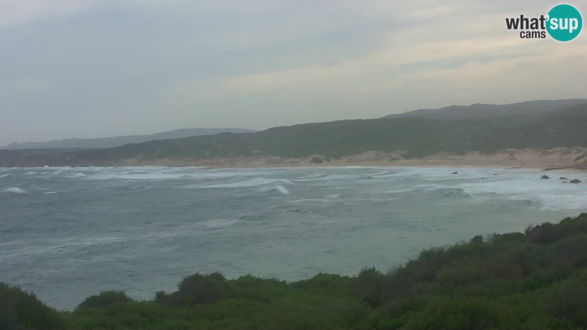 Webcam en direct de Naracu Nieddu Beach – Aglientu – Sardaigne