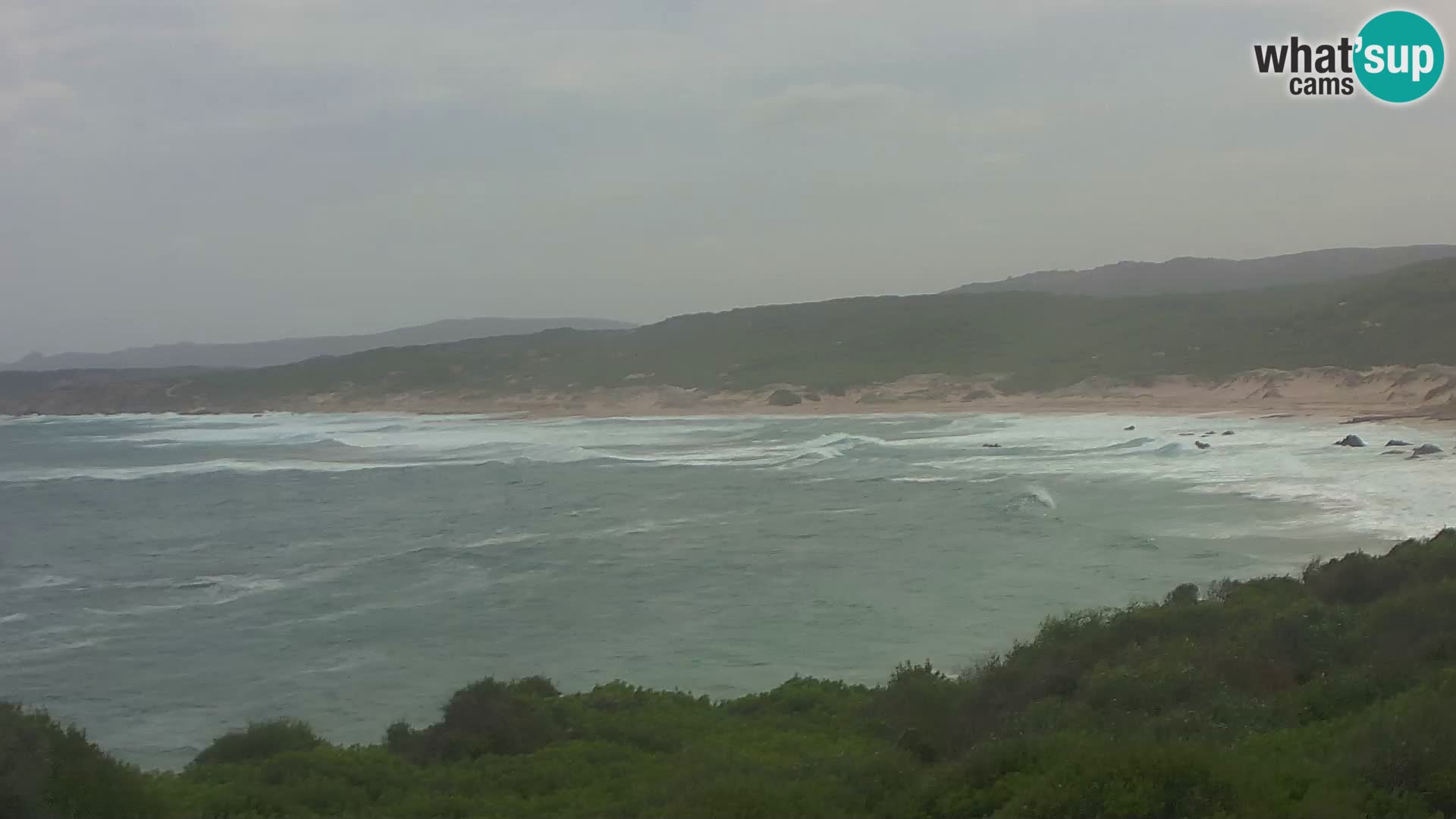Webcam en direct de Naracu Nieddu Beach – Aglientu – Sardaigne