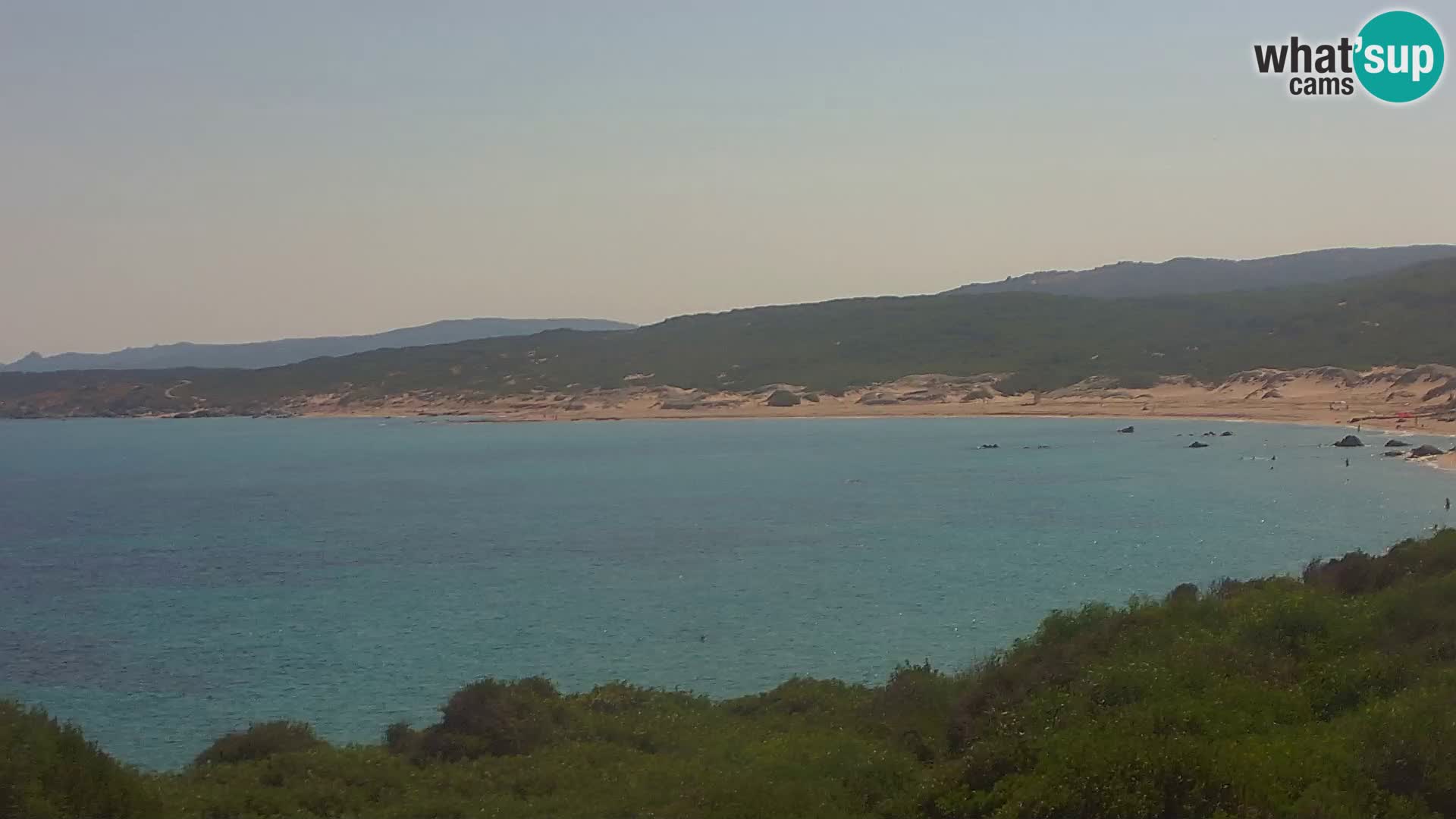 Naracu Nieddu Beach Live webcam – Aglientu – Sardinia
