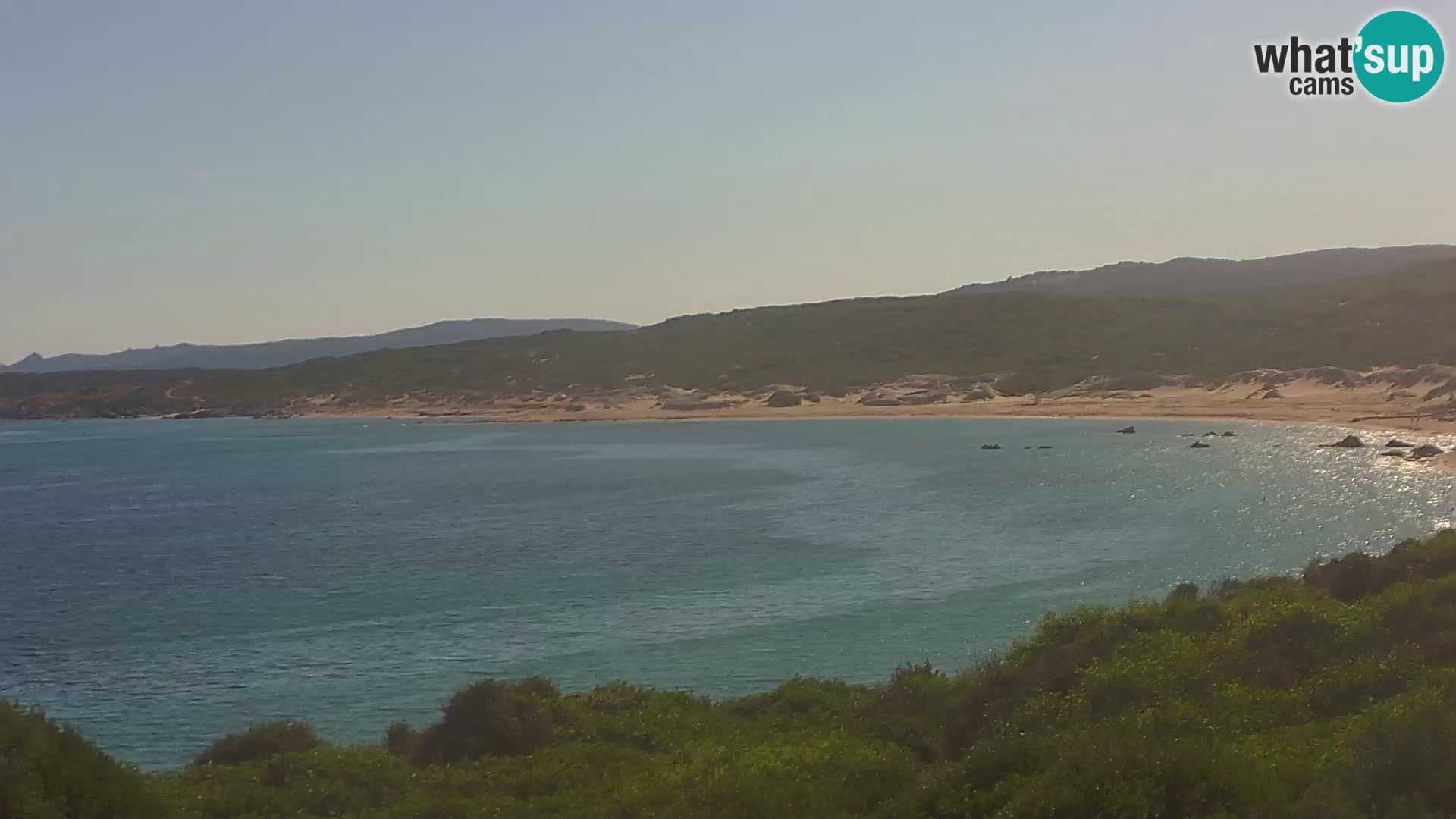 Webcam en direct de Naracu Nieddu Beach – Aglientu – Sardaigne
