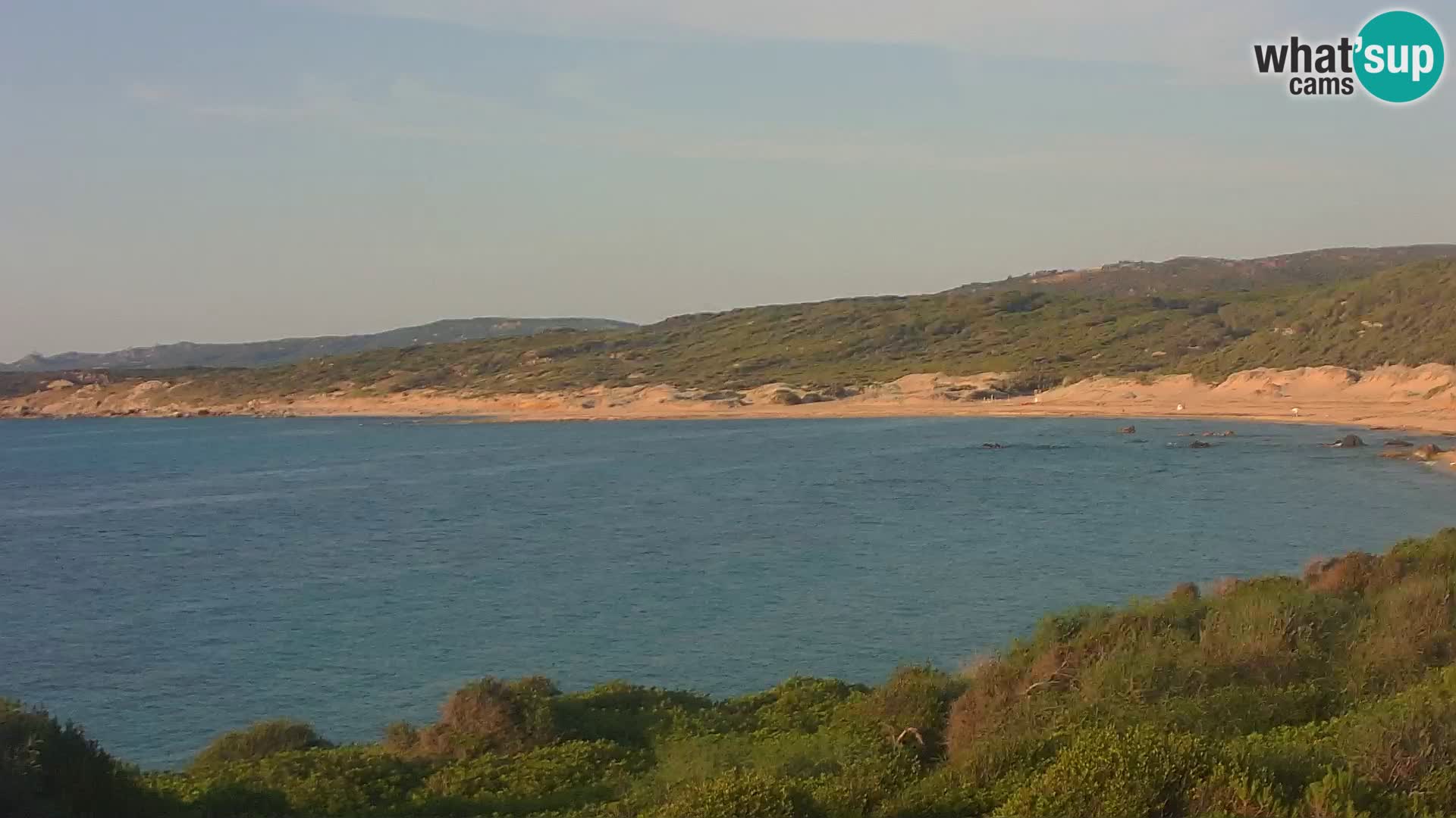 Spiaggia Naracu Nieddu Live webcam – Aglientu – Sardegna