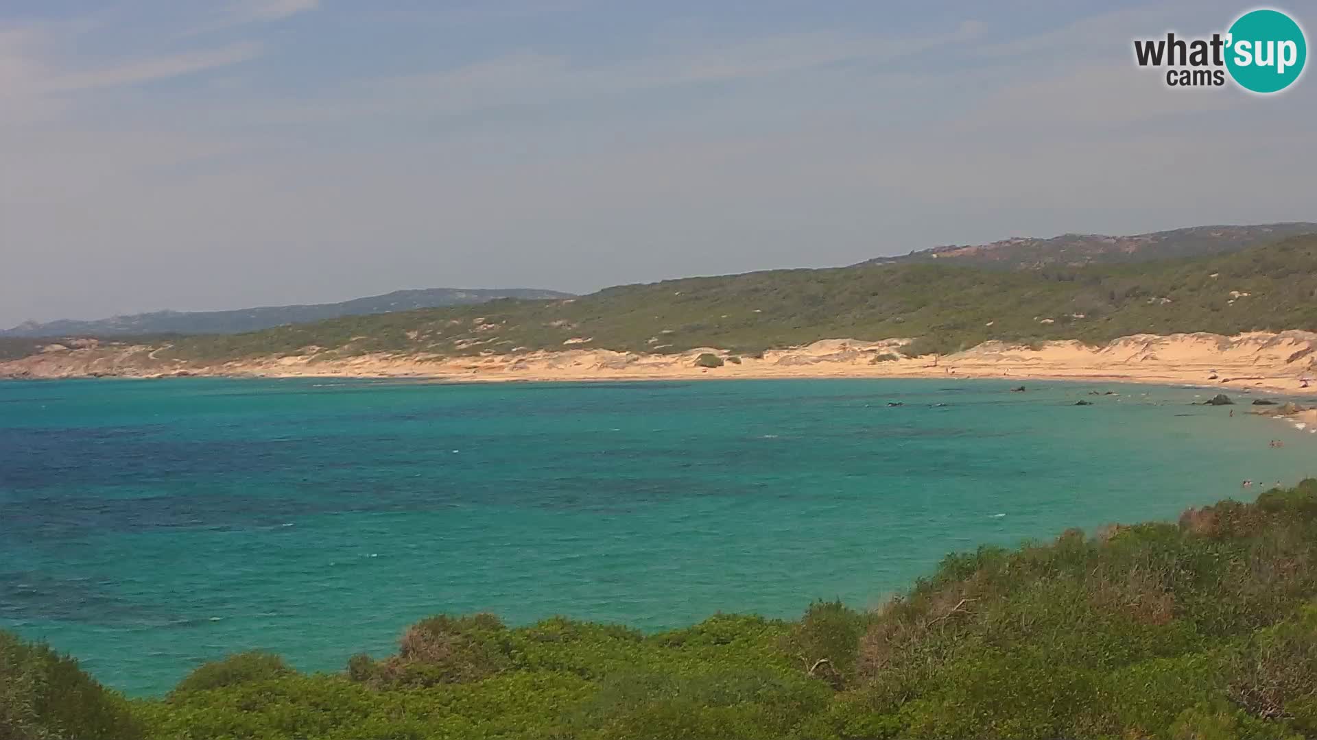 Naracu Nieddu Strand Live Webcam – Aglientu – Sardinien
