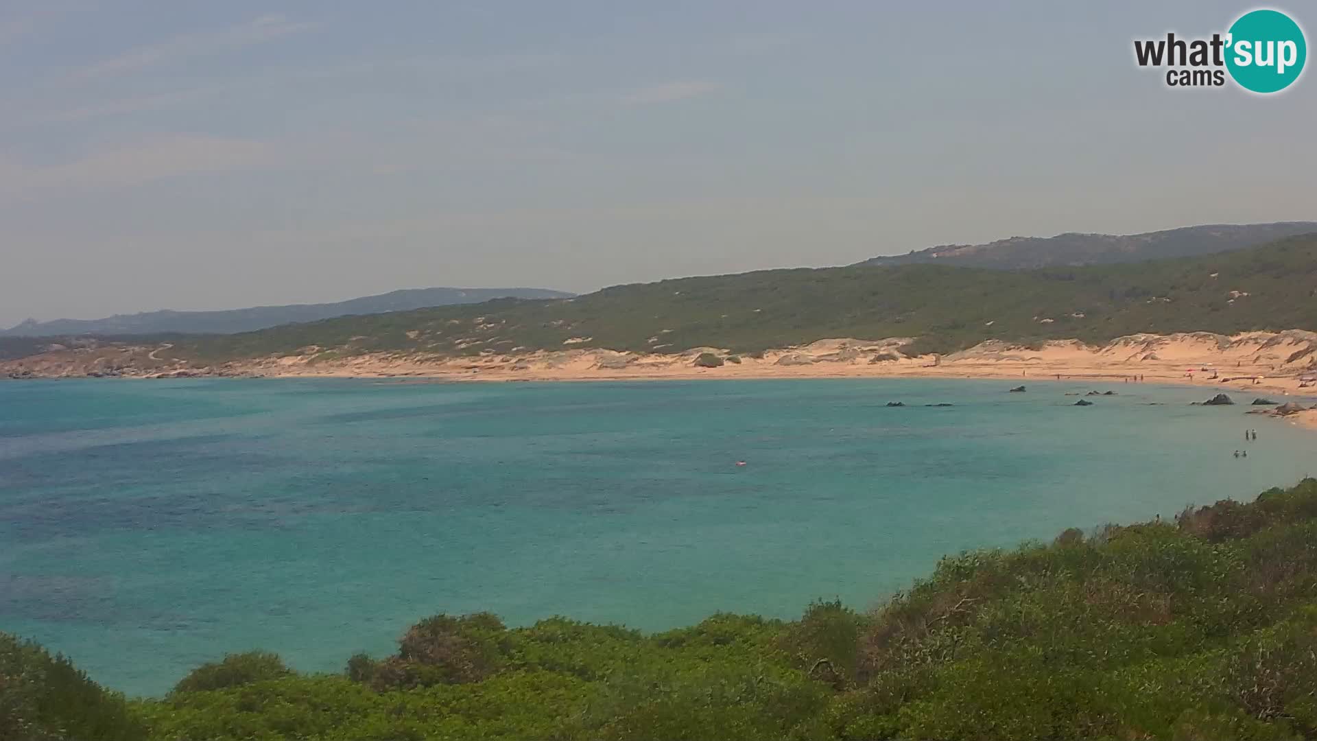 Naracu Nieddu Beach Live webcam – Aglientu – Sardinia