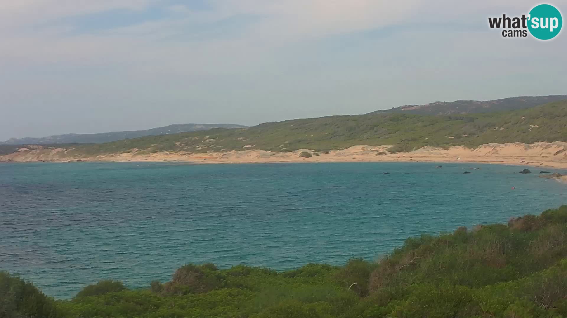Spiaggia Naracu Nieddu Live webcam – Aglientu – Sardegna