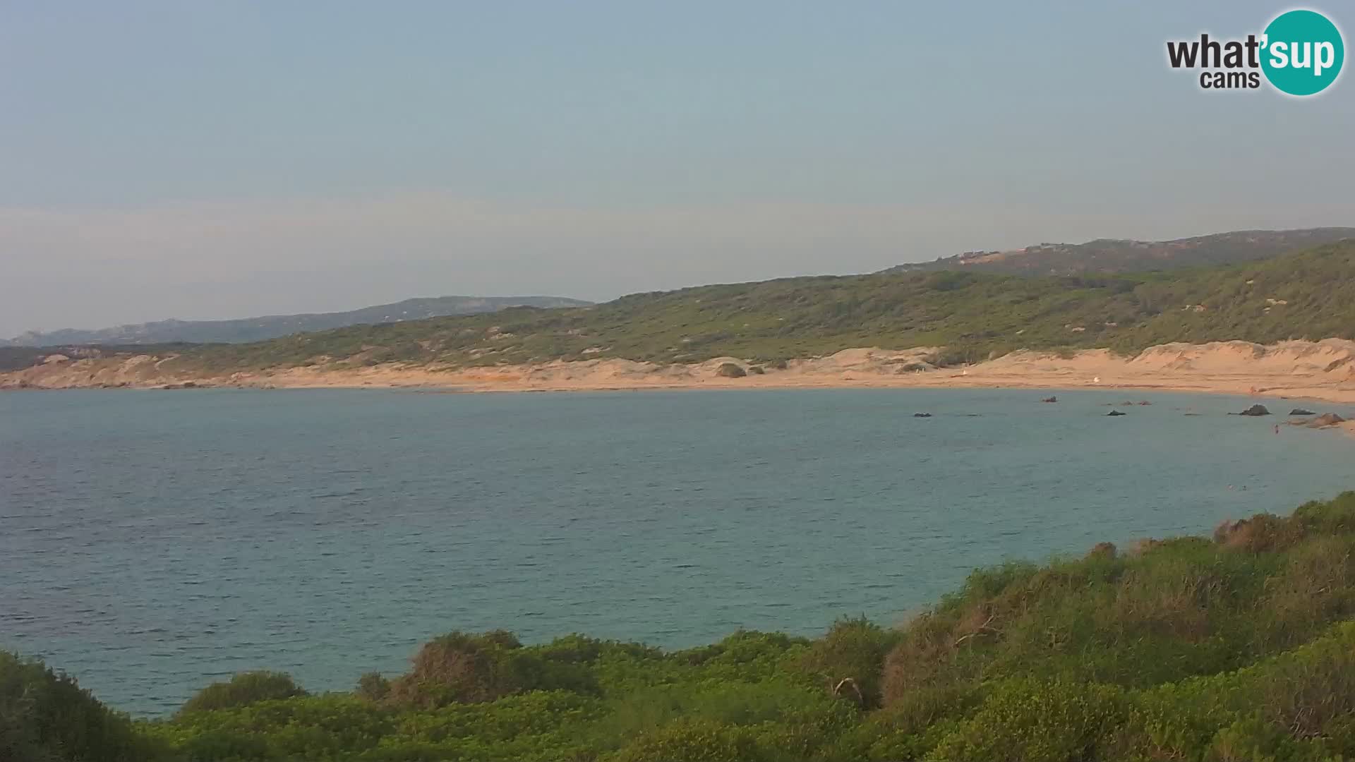 Webcam en direct de Naracu Nieddu Beach – Aglientu – Sardaigne
