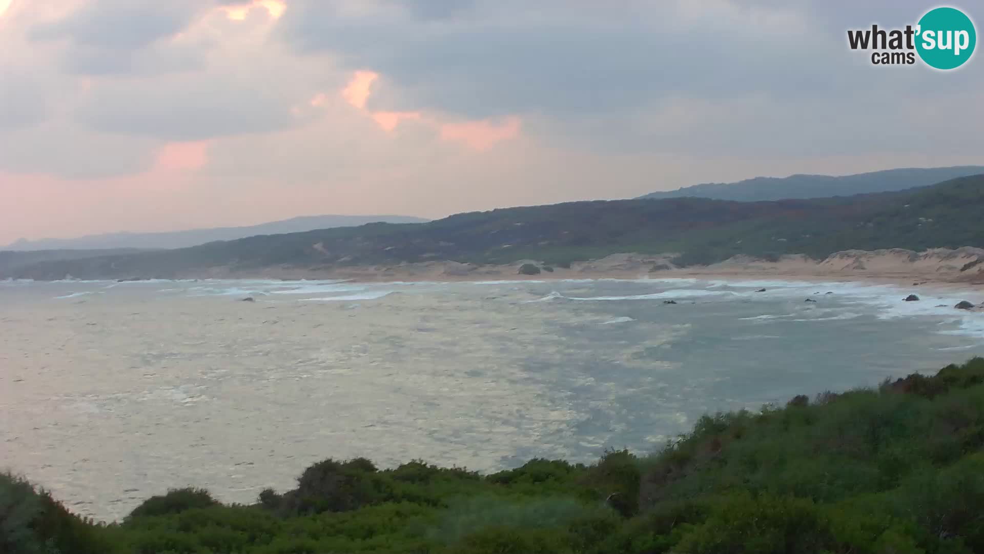 Webcam en direct de Naracu Nieddu Beach – Aglientu – Sardaigne