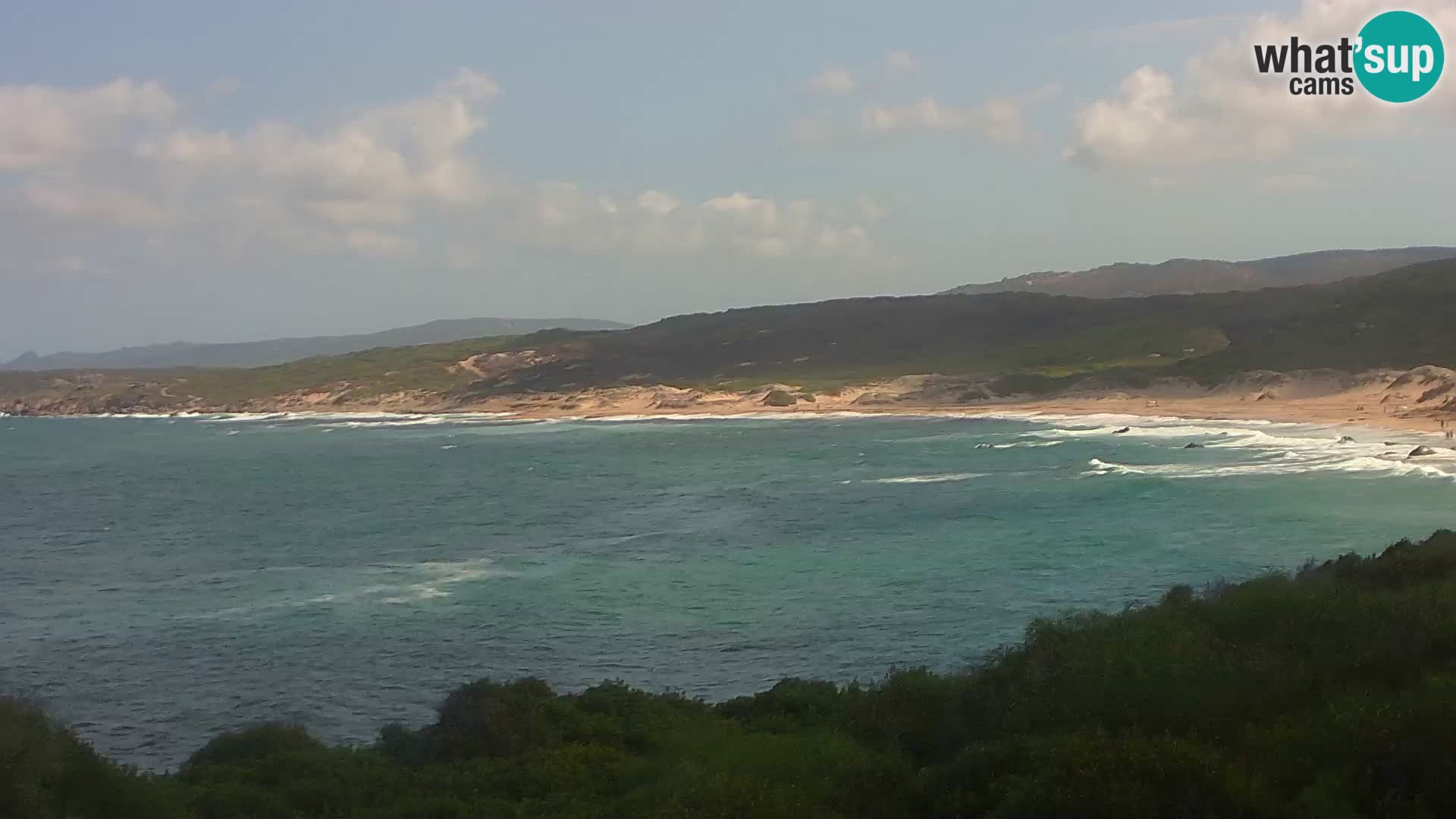 Spiaggia Naracu Nieddu Live webcam – Aglientu – Sardegna