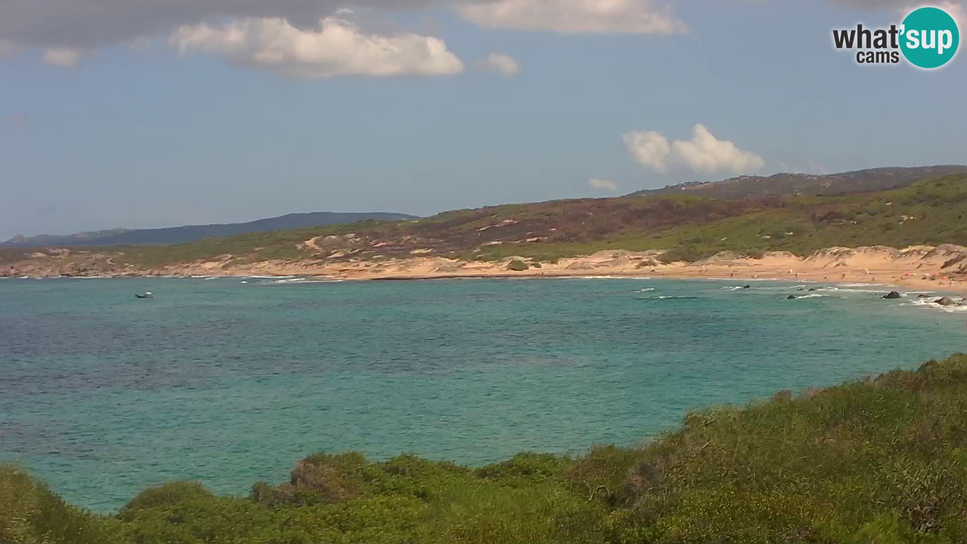 Naracu Nieddu Strand Live Webcam – Aglientu – Sardinien