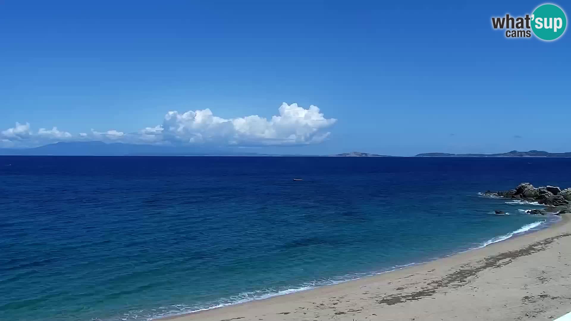 Vignola Mare web kamera Aglientu – Sardinija