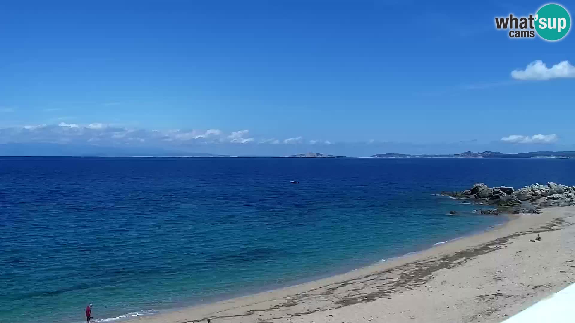 Strand Vignola Mare webcam Aglientu – Sardinien Live Cam