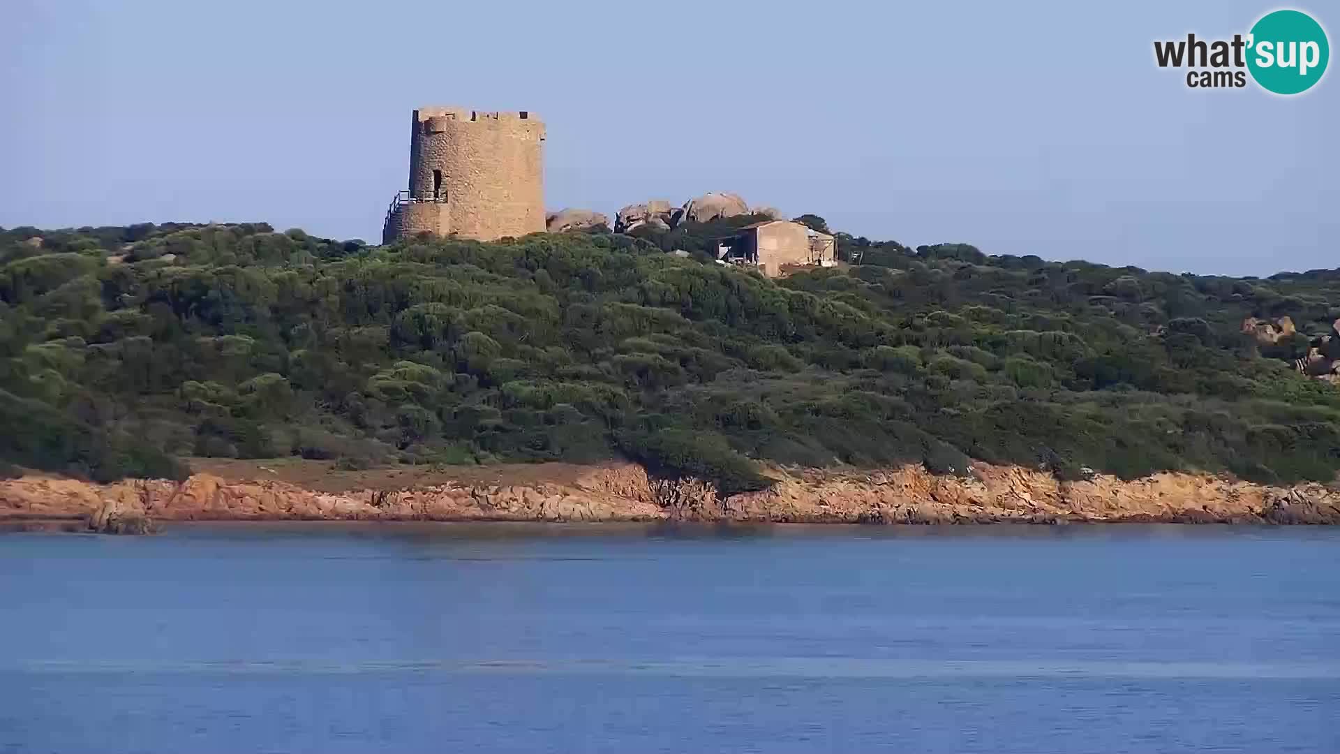 Vignola Mare web kamera Aglientu – Sardinija