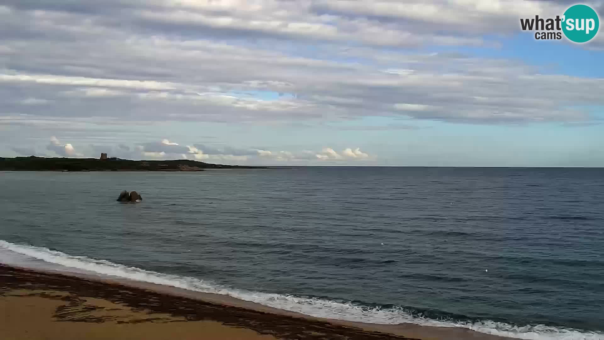 Plaža Vignola Mare spletna kamera Aglientu – Sardinija v živo