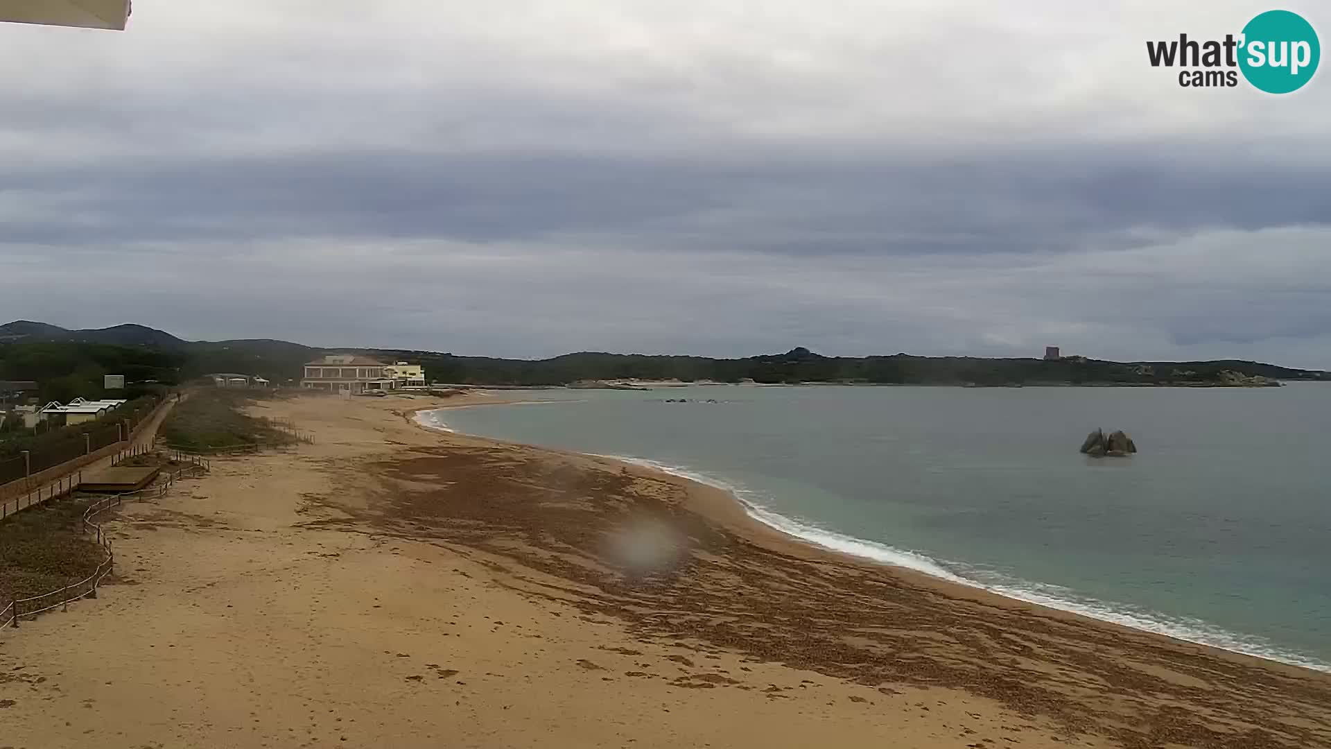 Vignola Mare web kamera Aglientu – Sardinija