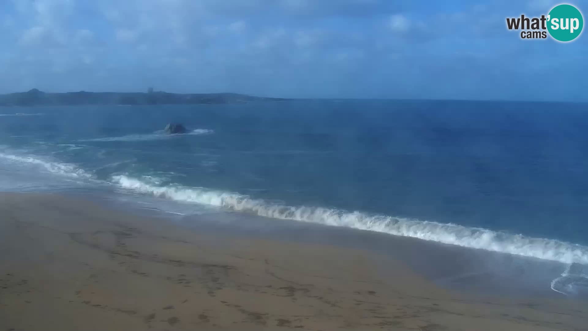 Plaža Vignola Mare spletna kamera Aglientu – Sardinija v živo