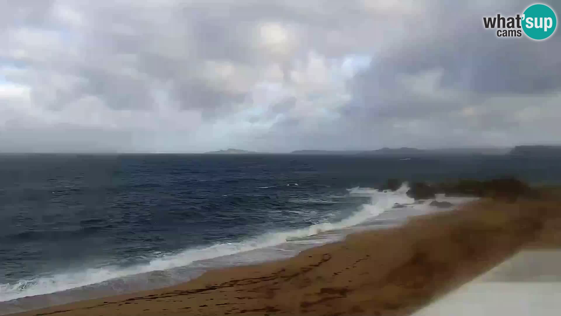 Plaža Vignola Mare spletna kamera Aglientu – Sardinija v živo