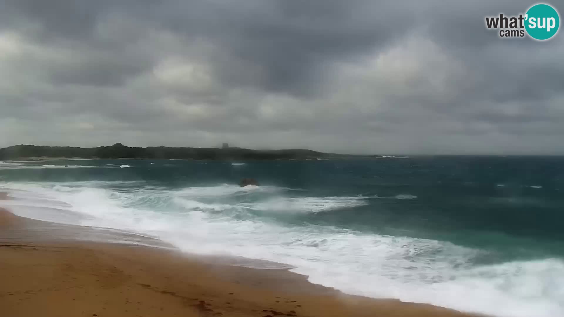 Plaža Vignola Mare spletna kamera Aglientu – Sardinija v živo