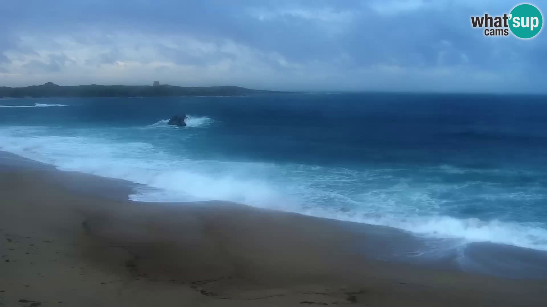 Plaža Vignola Mare spletna kamera Aglientu – Sardinija v živo