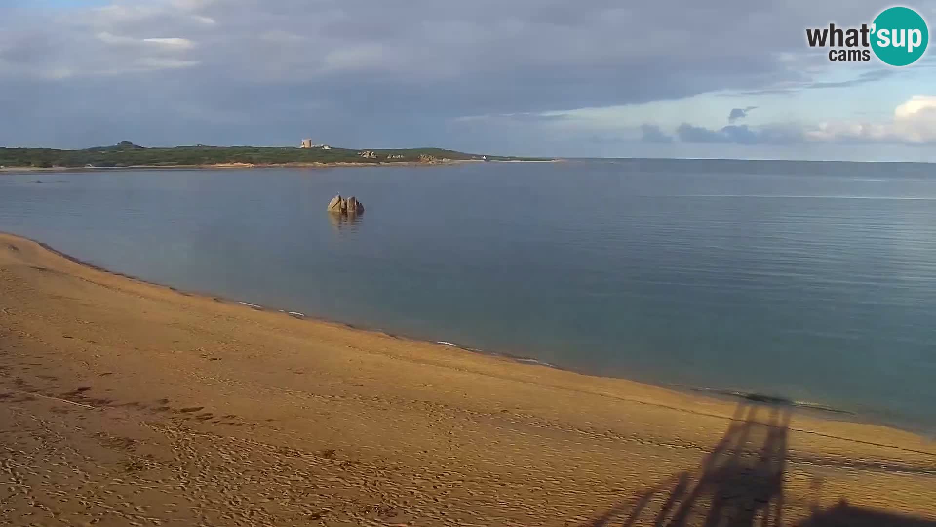 Plaža Vignola Mare spletna kamera Aglientu – Sardinija v živo