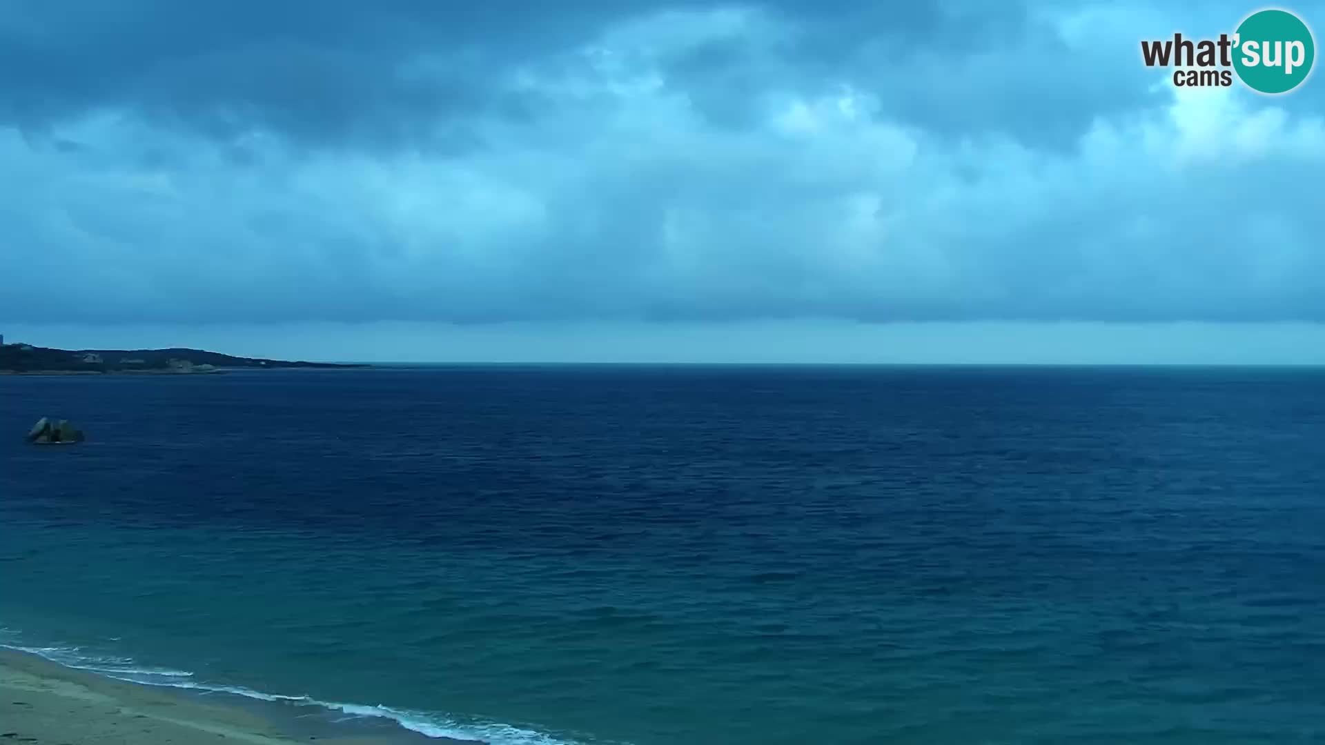 Plaža Vignola Mare spletna kamera Aglientu – Sardinija v živo