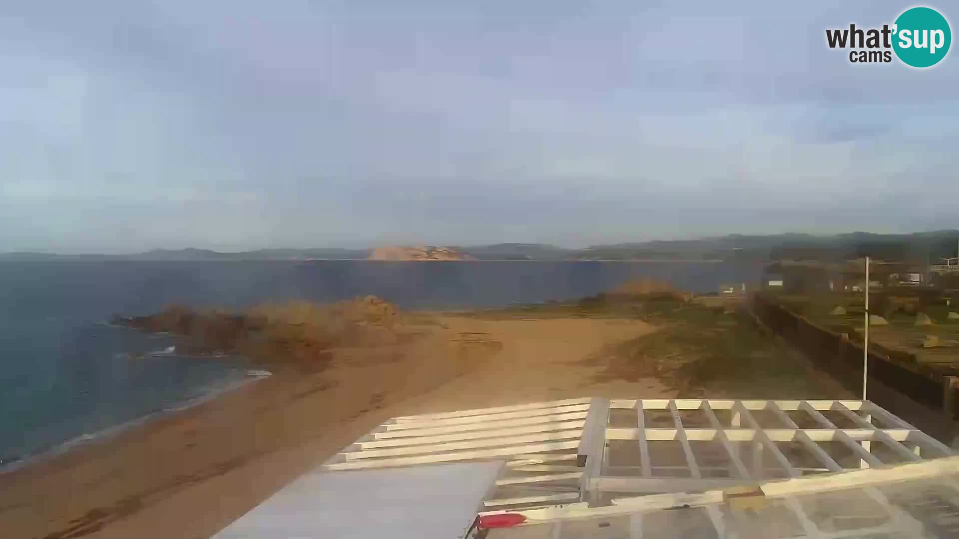 Strand Vignola Mare webcam Aglientu – Sardinien Live Cam