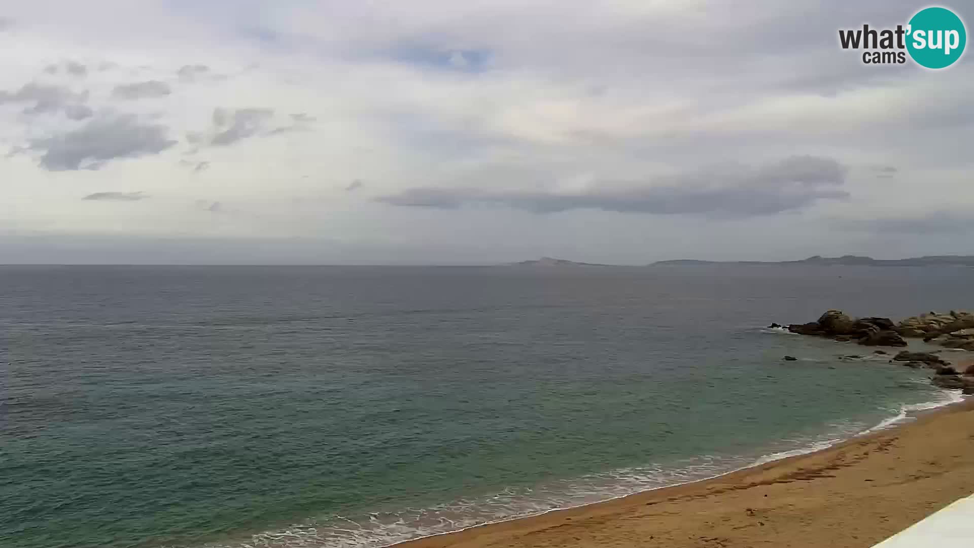 Strand Vignola Mare webcam Aglientu – Sardinien Live Cam