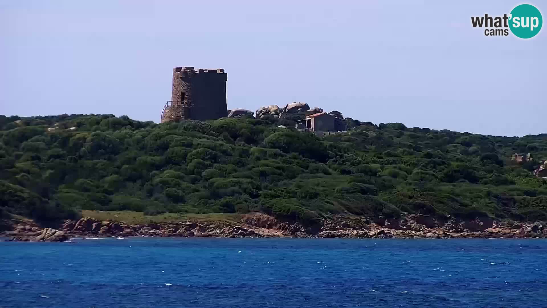 Plaža Vignola Mare spletna kamera Aglientu – Sardinija v živo