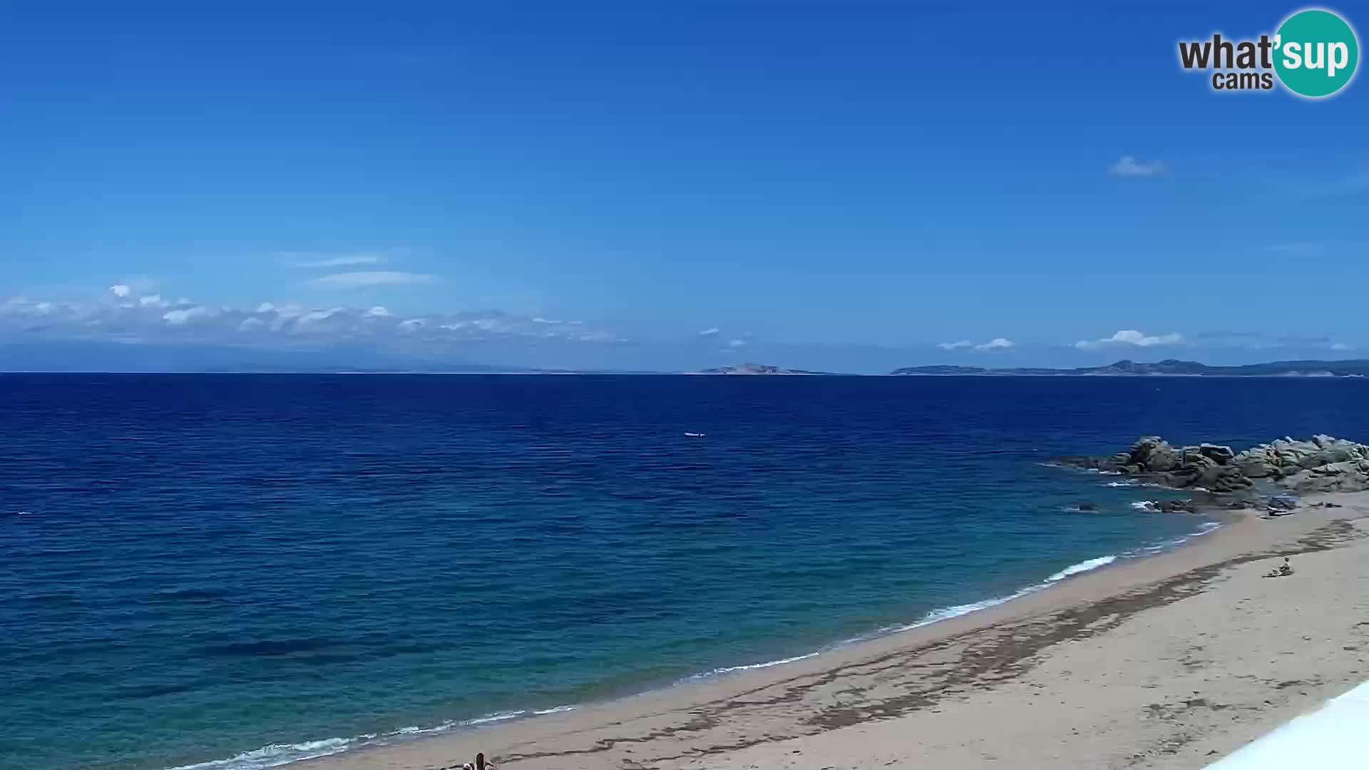 Vignola Mare web kamera Aglientu – Sardinija