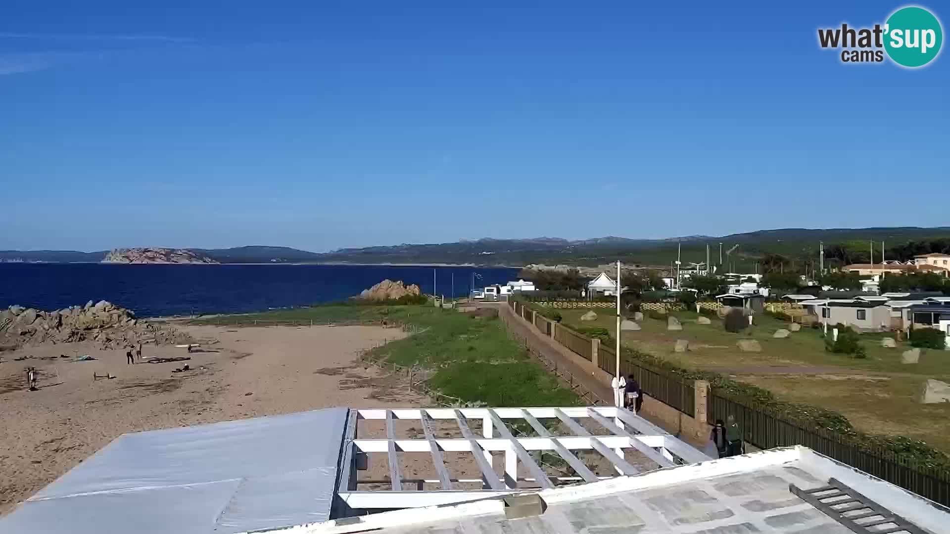 Strand Vignola Mare webcam Aglientu – Sardinien Live Cam