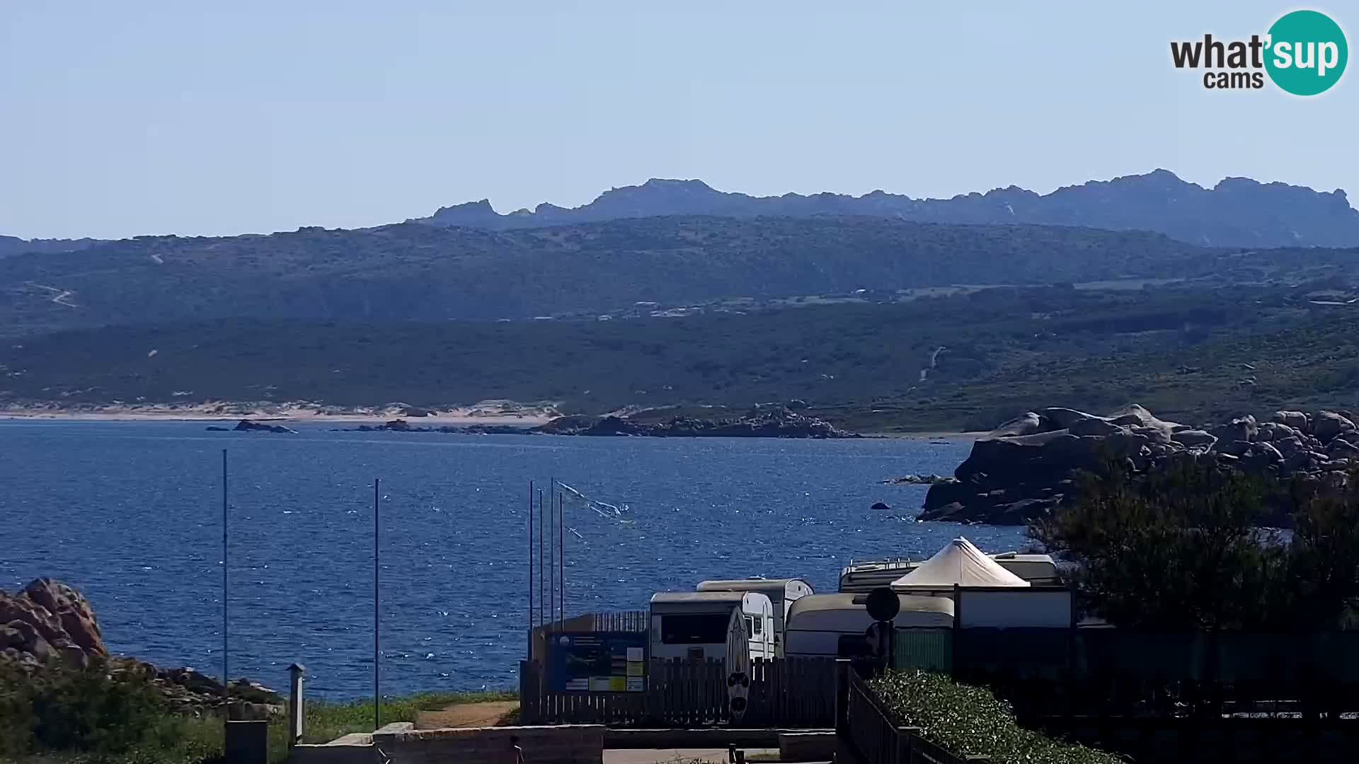 Vignola Mare web kamera Aglientu – Sardinija