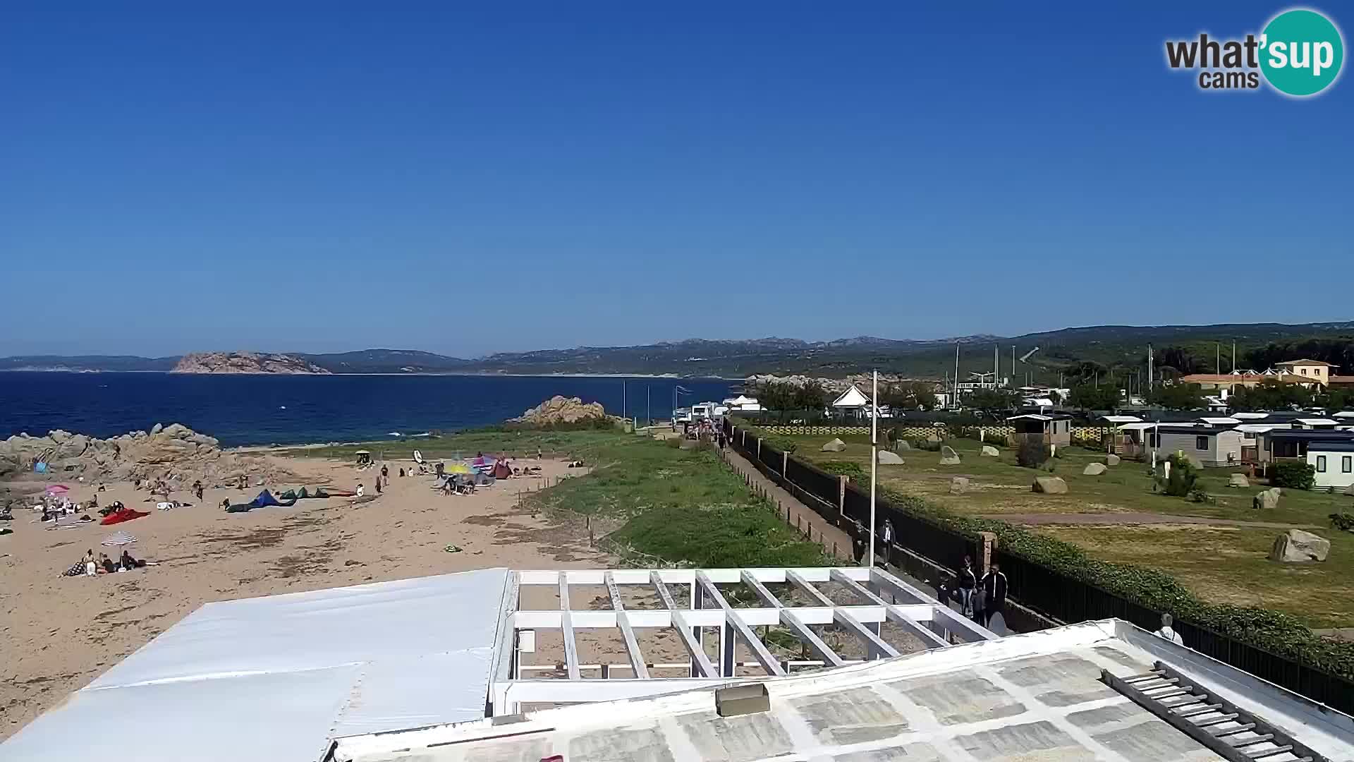 Strand Vignola Mare webcam Aglientu – Sardinien Live Cam