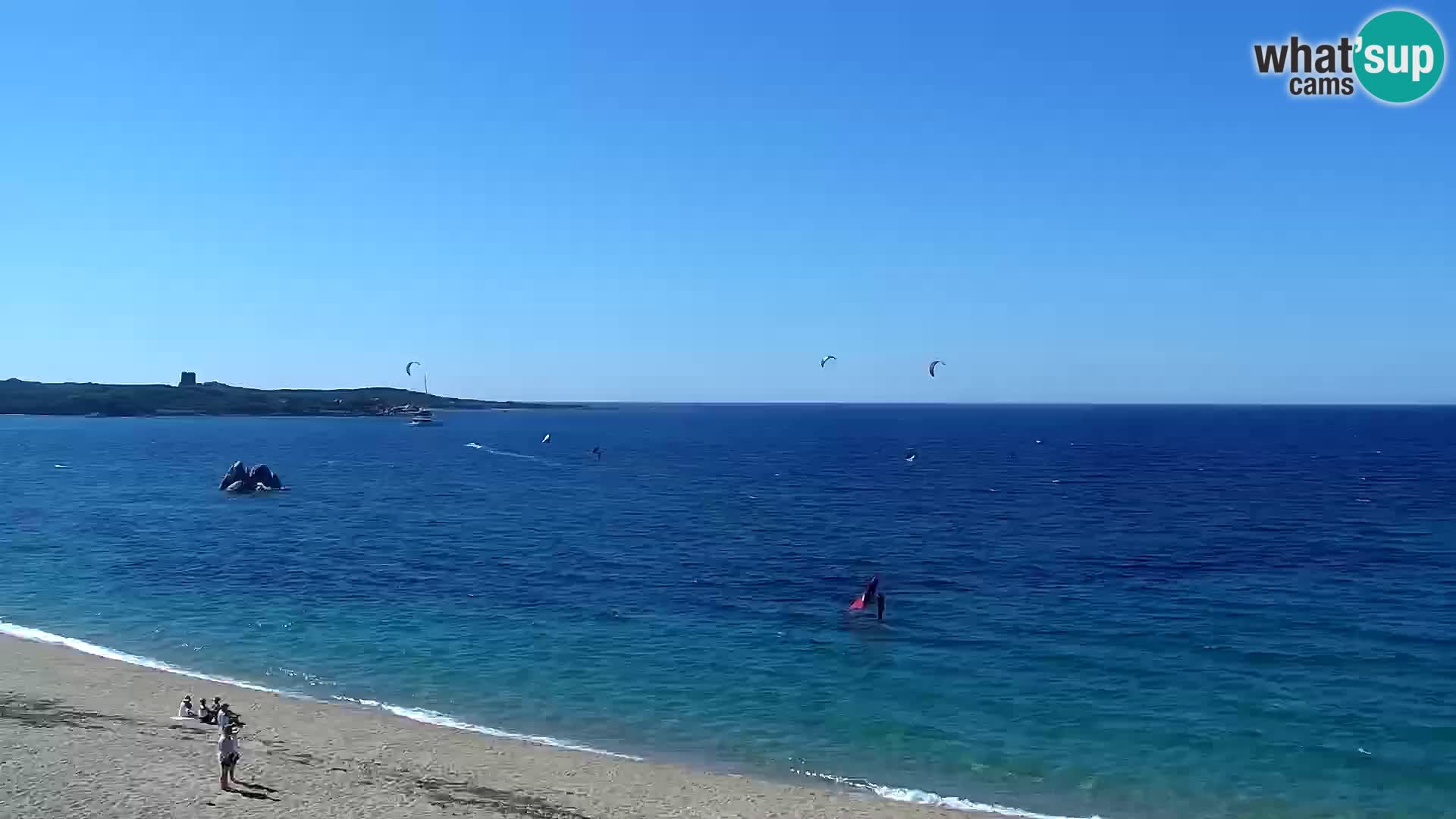 Vignola Mare web kamera Aglientu – Sardinija