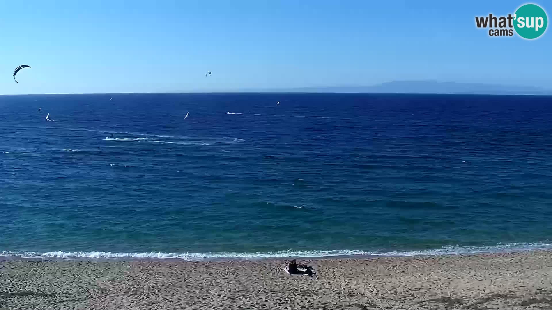 Plaža Vignola Mare spletna kamera Aglientu – Sardinija v živo