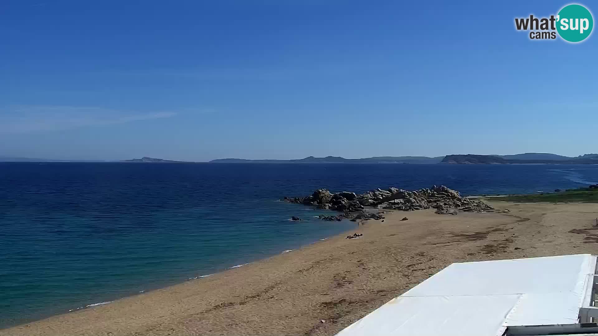 Strand Vignola Mare webcam Aglientu – Sardinien Live Cam