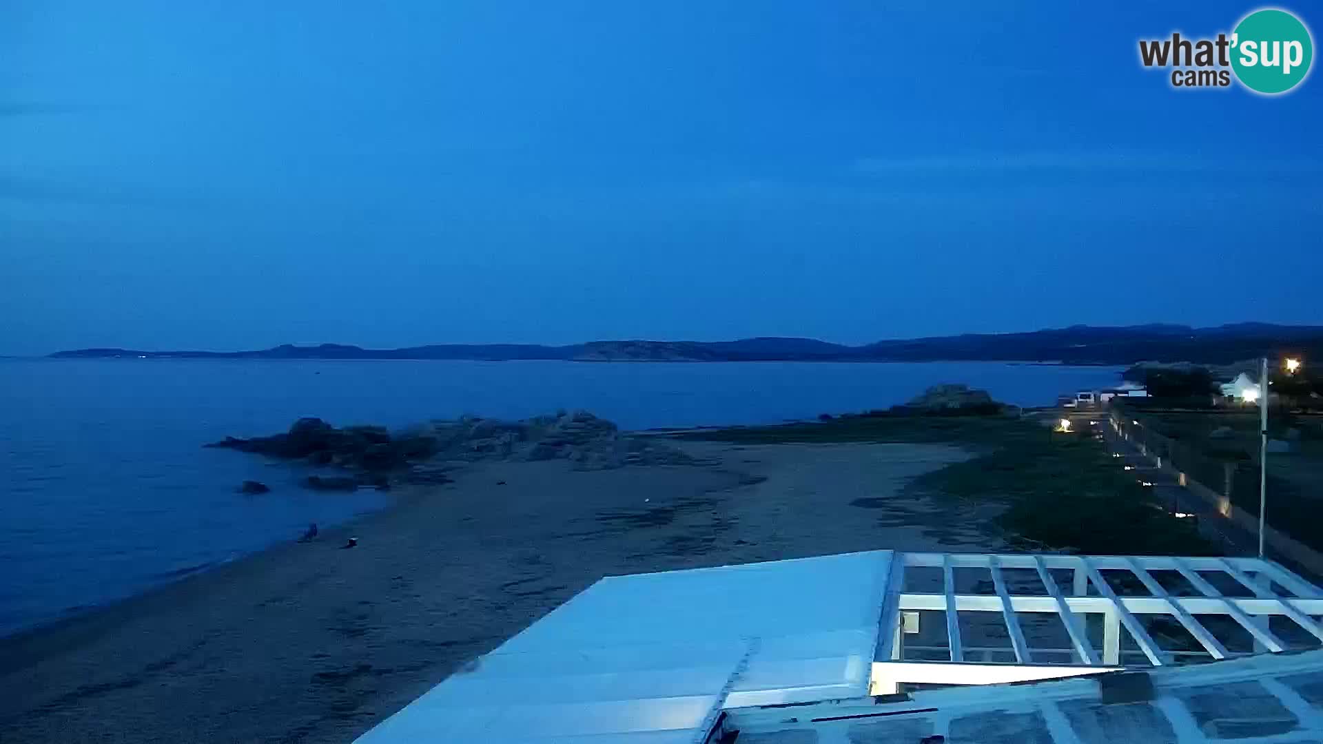 Plaža Vignola Mare spletna kamera Aglientu – Sardinija v živo