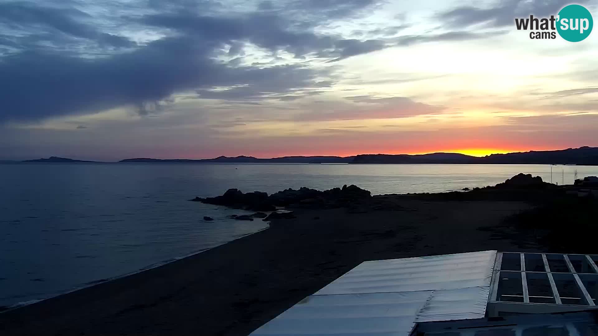Strand Vignola Mare webcam Aglientu – Sardinien Live Cam
