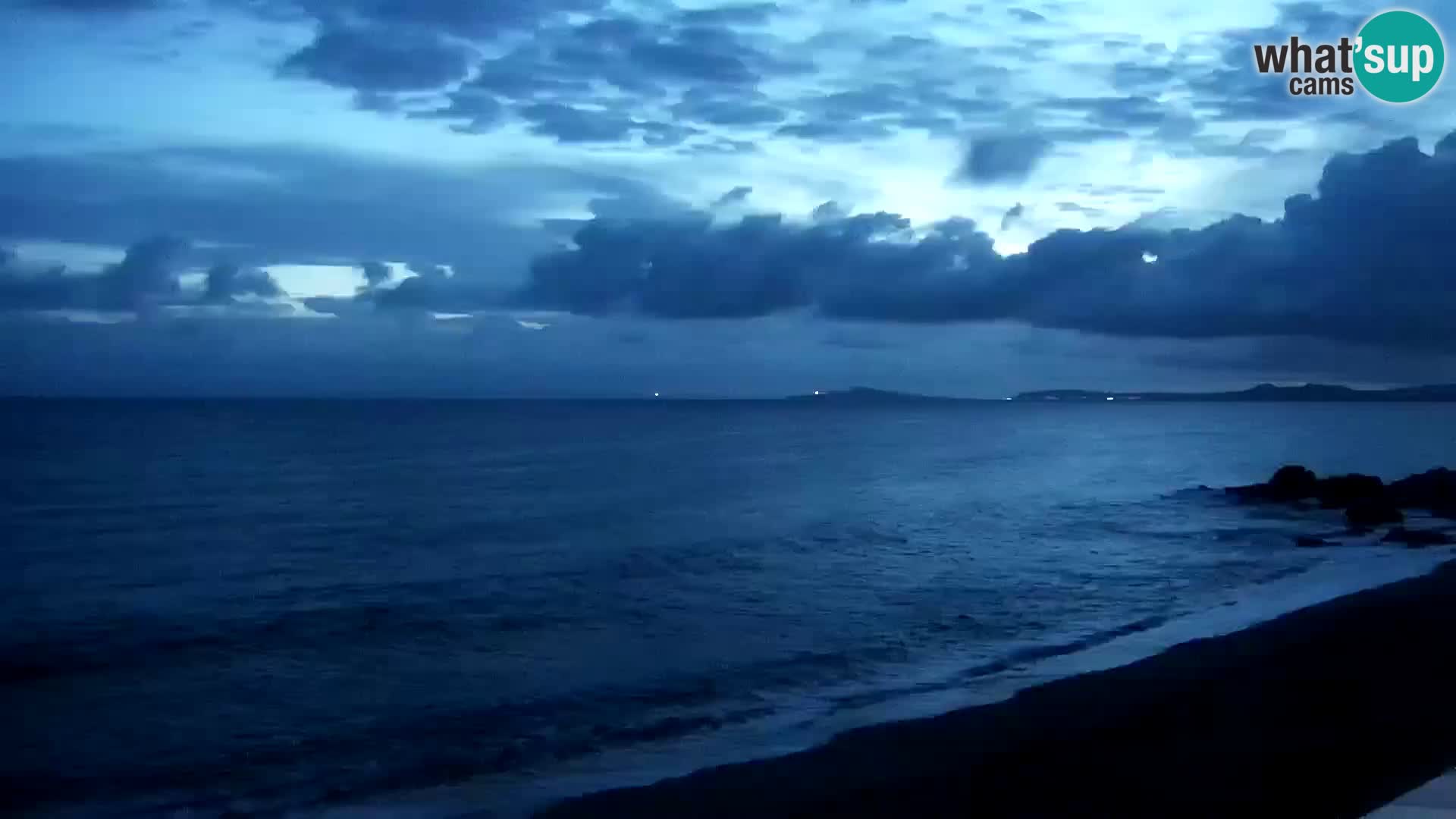 Plaža Vignola Mare spletna kamera Aglientu – Sardinija v živo