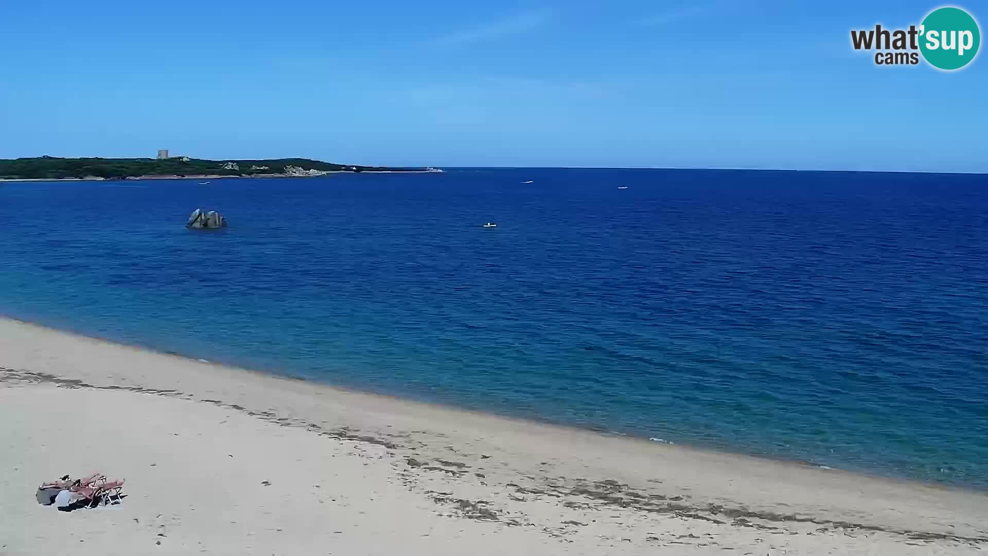 Strand Vignola Mare webcam Aglientu – Sardinien Live Cam