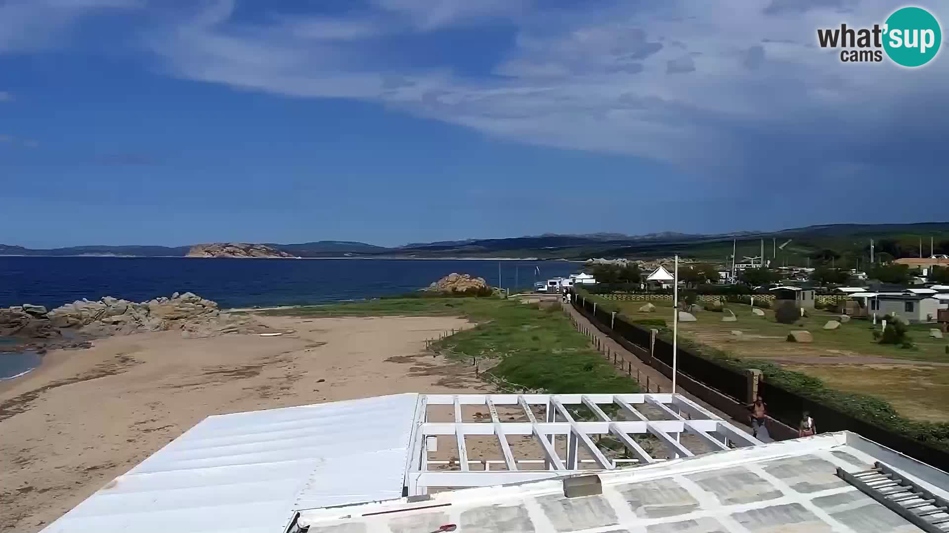Plaža Vignola Mare spletna kamera Aglientu – Sardinija v živo