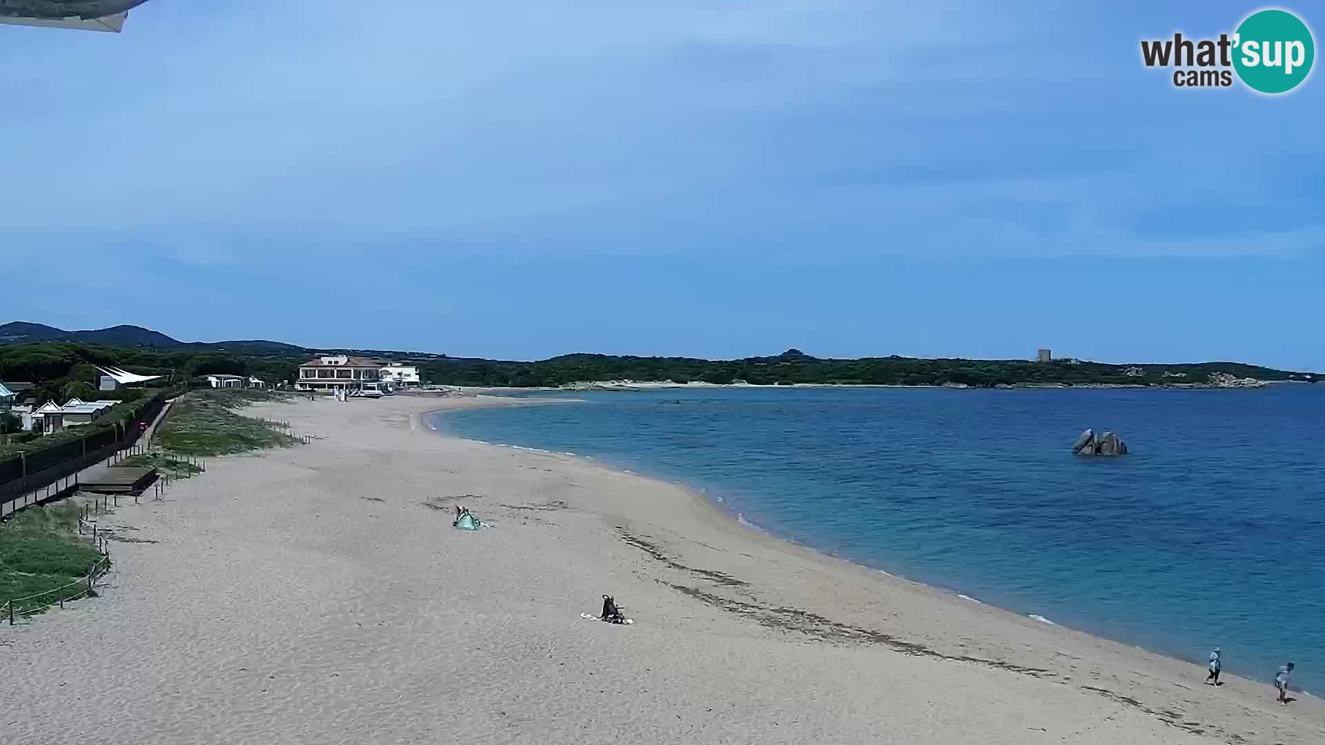 Strand Vignola Mare webcam Aglientu – Sardinien Live Cam