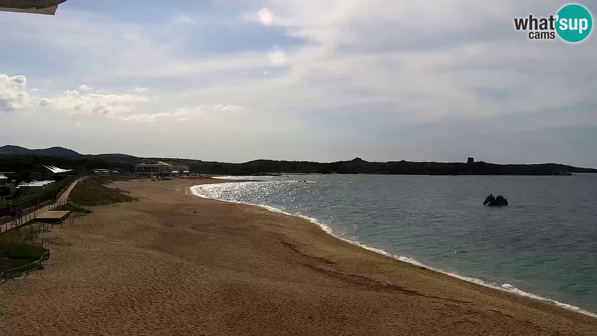 Strand Vignola Mare webcam Aglientu – Sardinien Live Cam