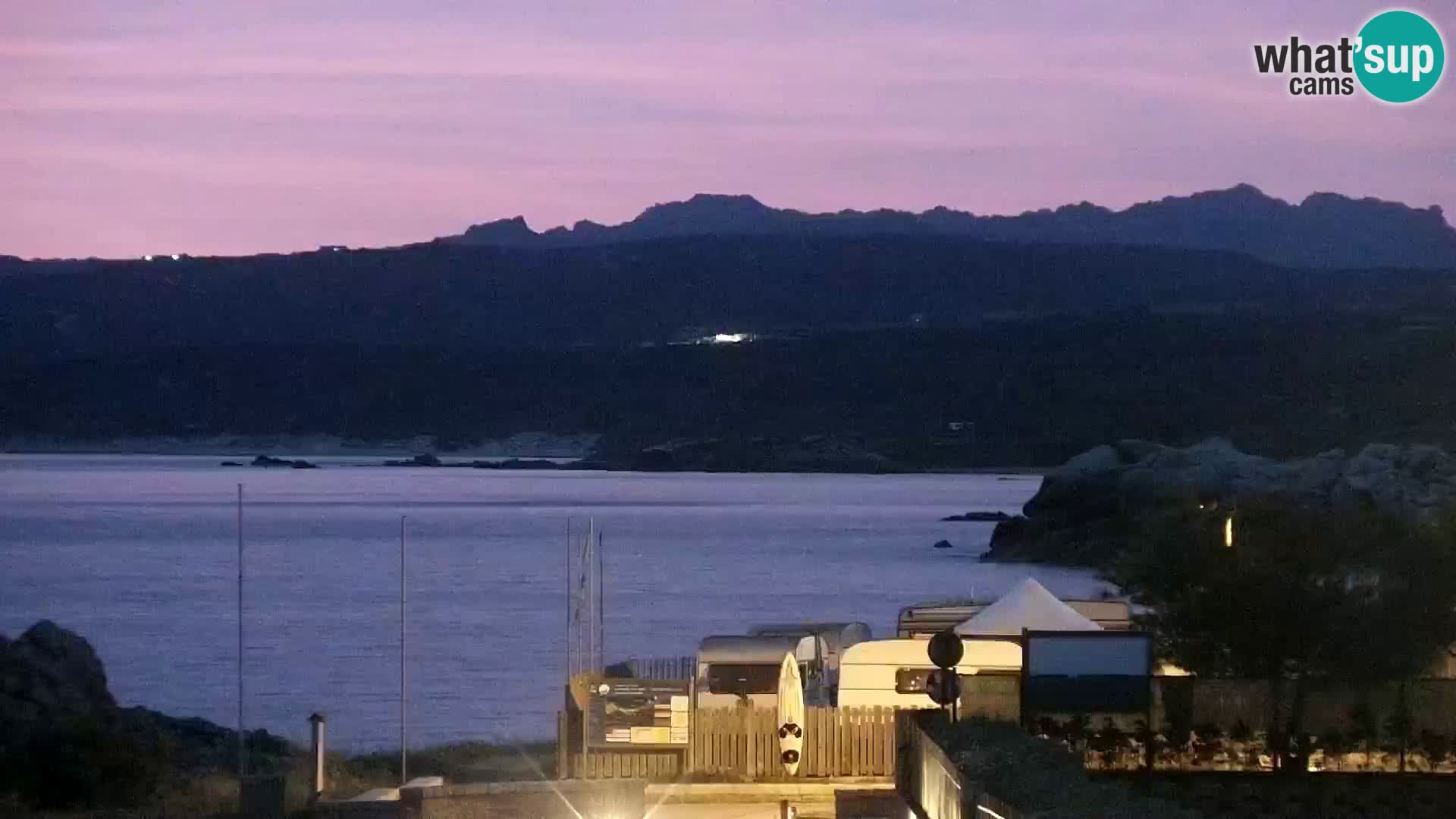 Plaža Vignola Mare spletna kamera Aglientu – Sardinija v živo