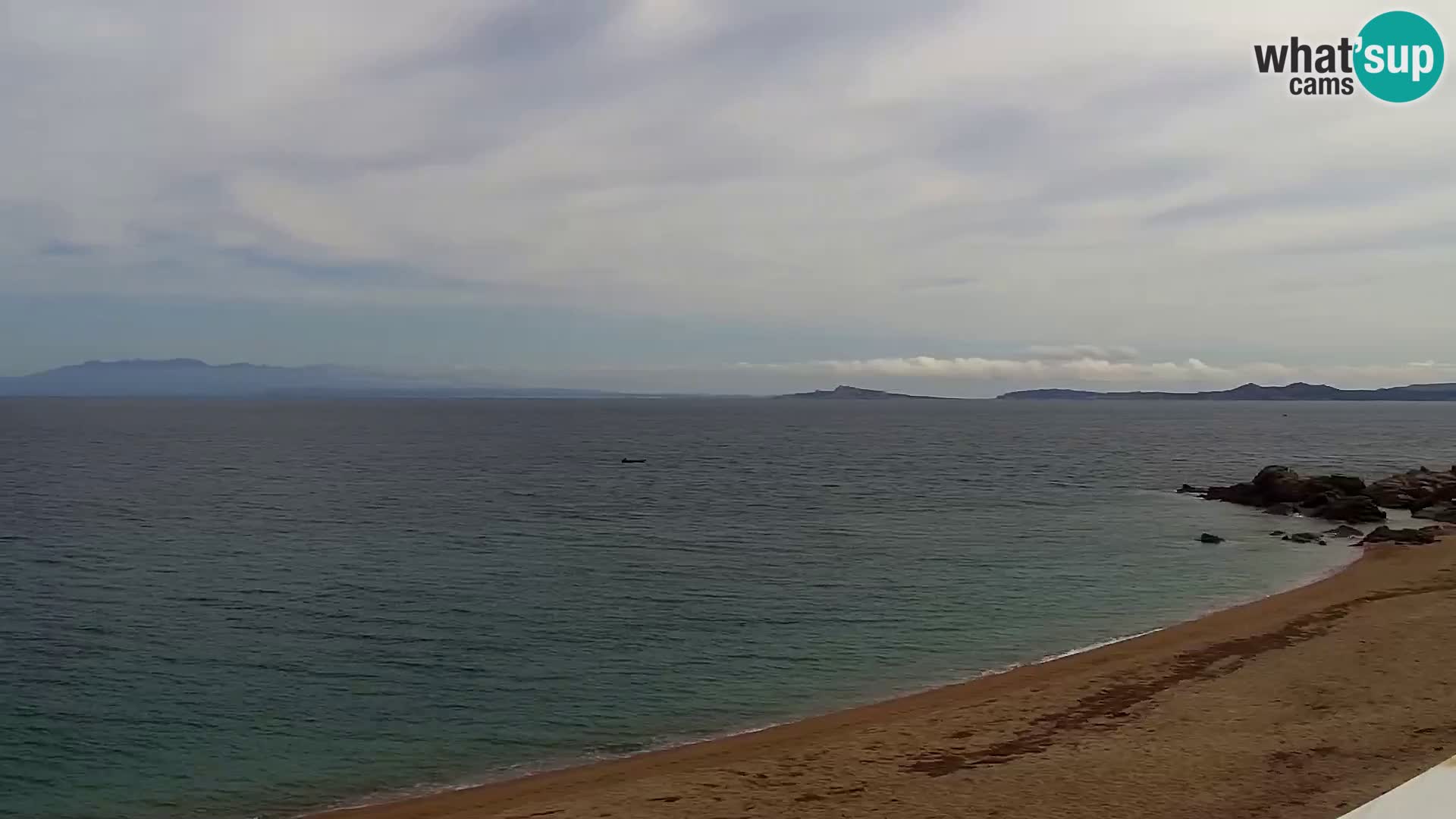Plaža Vignola Mare spletna kamera Aglientu – Sardinija v živo