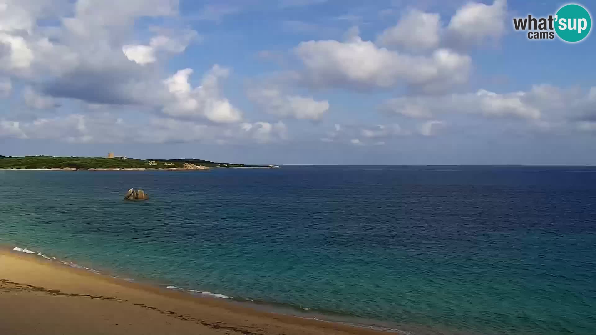Vignola Mare web kamera Aglientu – Sardinija